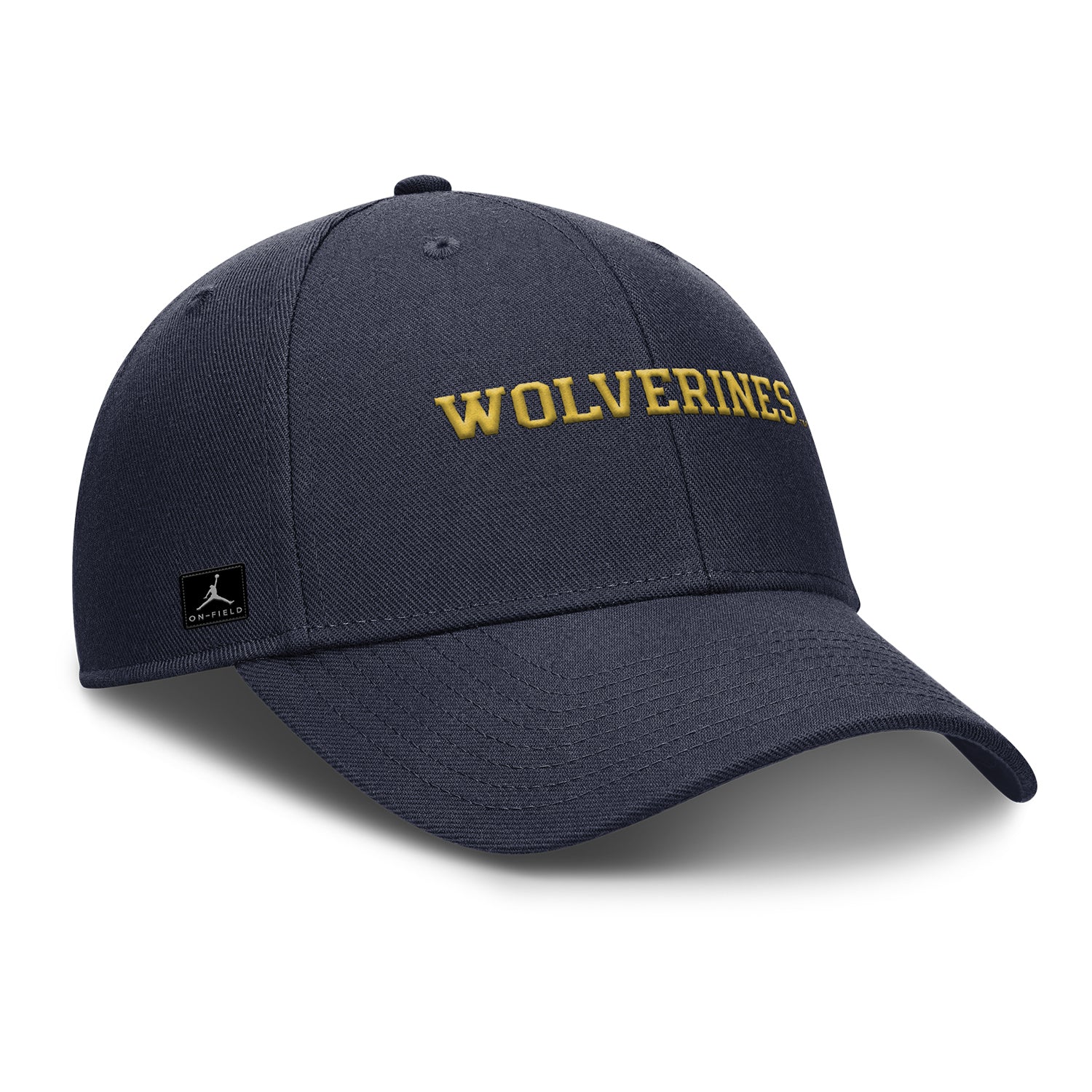 Michigan Wolverines Nike Jordan Navy Rise Adjustable Gameday Hat - Image 2