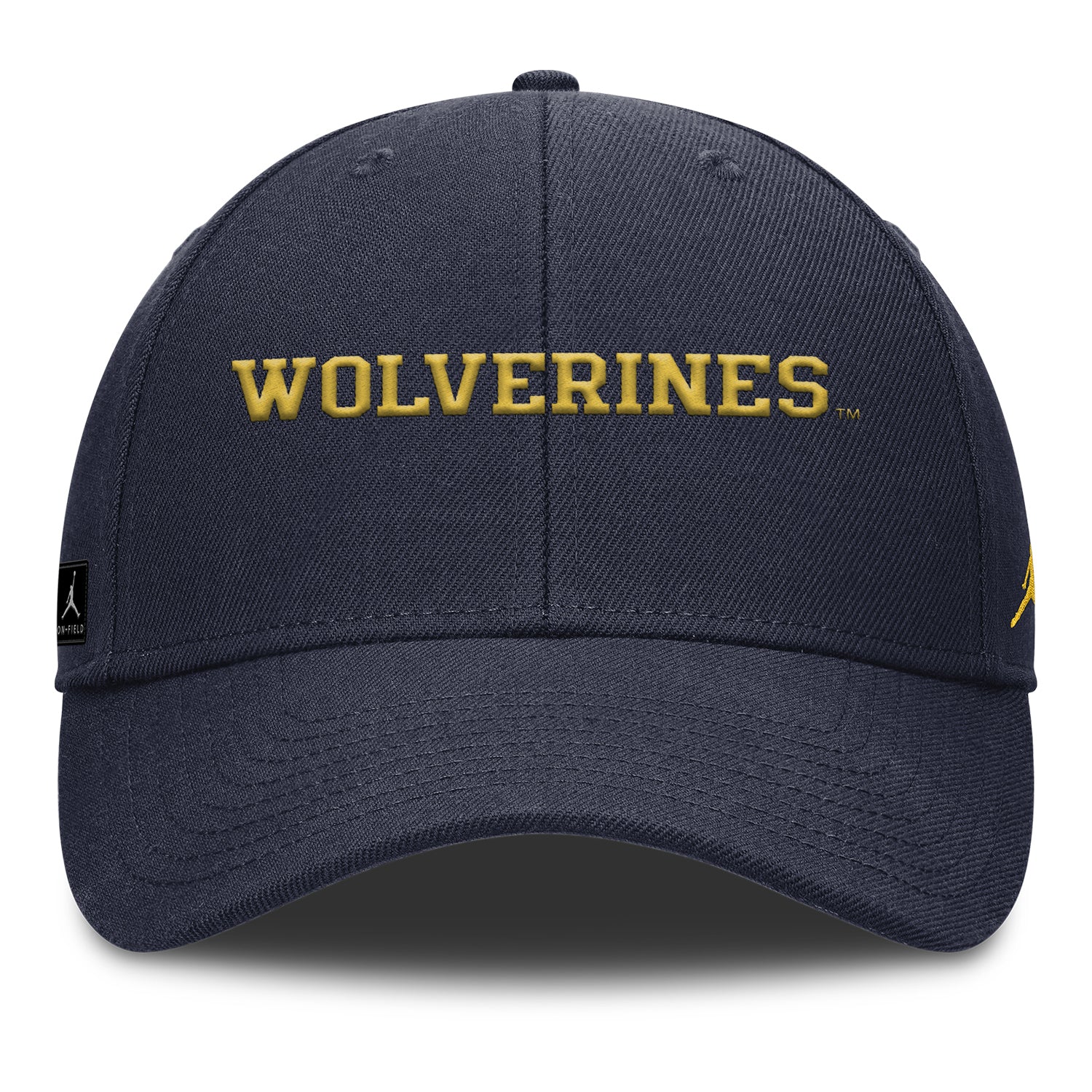 Michigan Wolverines Nike Jordan Navy Rise Adjustable Gameday Hat - Image 3