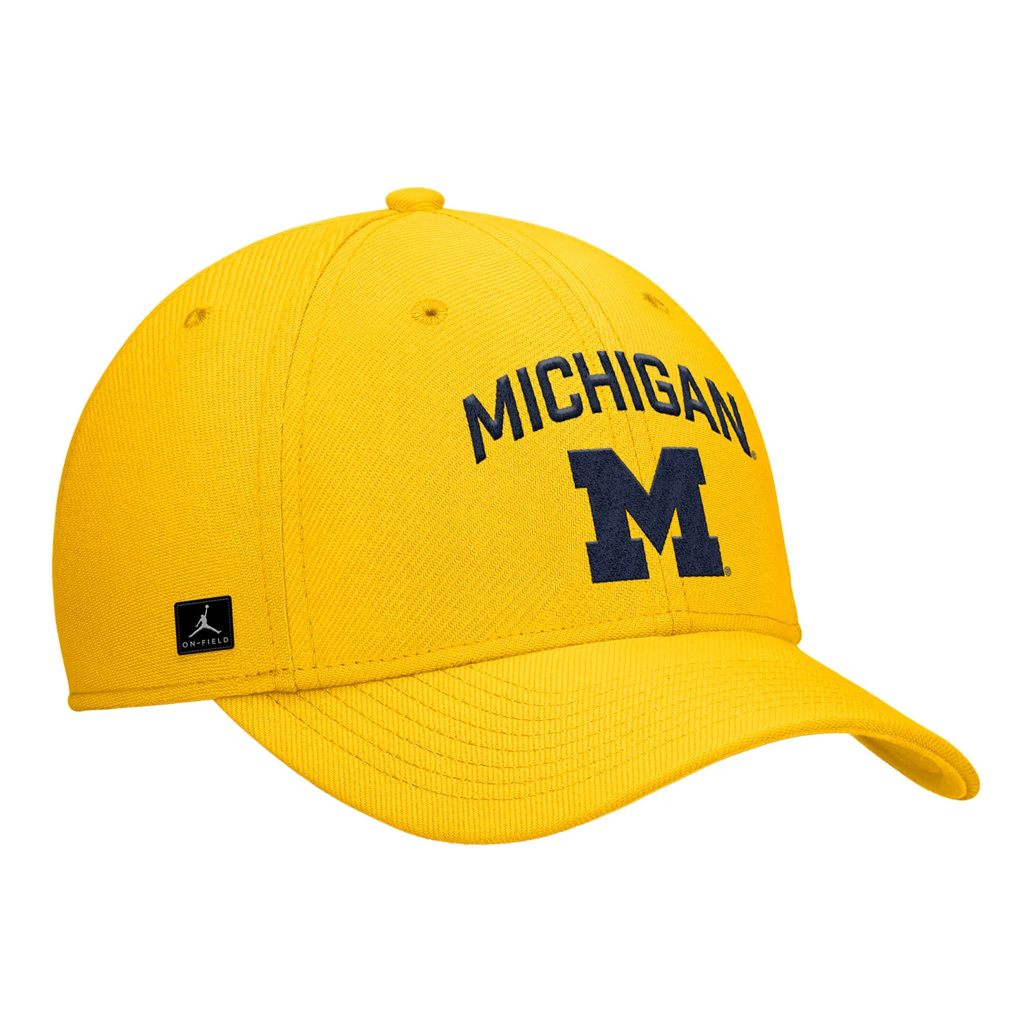 Michigan Wolverines Nike Jordan Yellow FlexFit Rise Adjustable Gameday Hat - Image 2