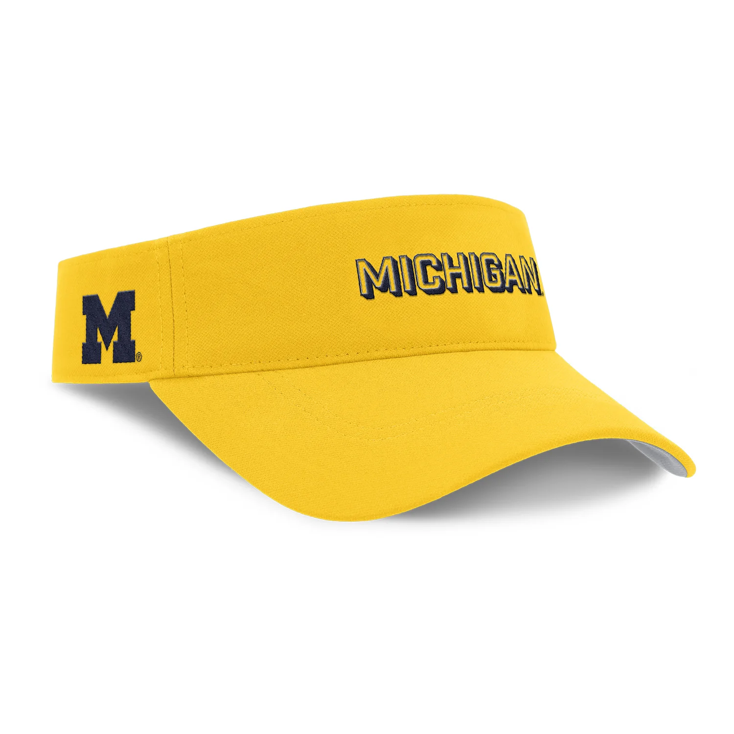 Michigan Wolverines Nike Jordan Yellow Ace Visor - Image 2