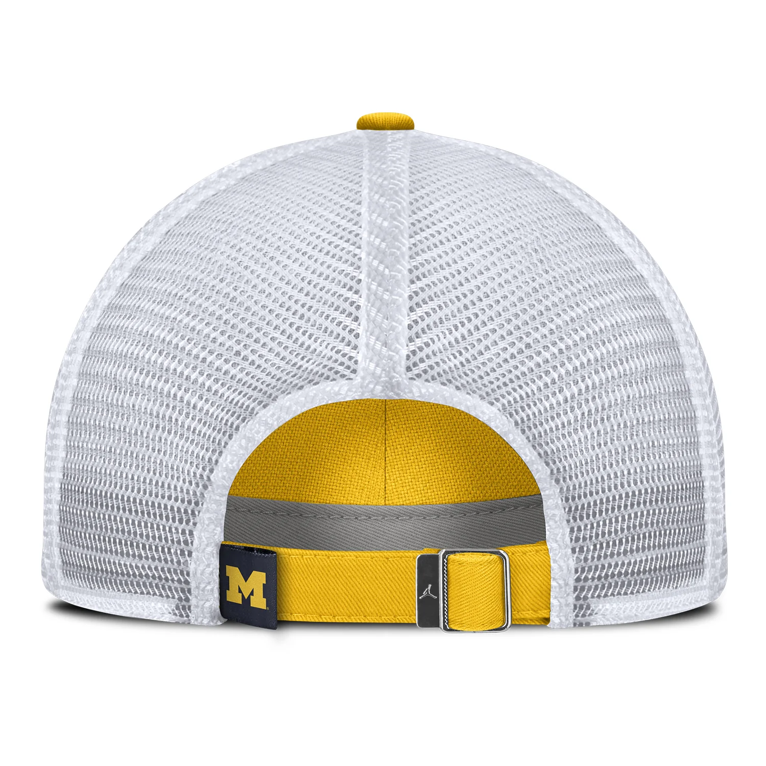 Michigan Wolverines Nike Jordan Yellow Club Trucker Hat - Image 4