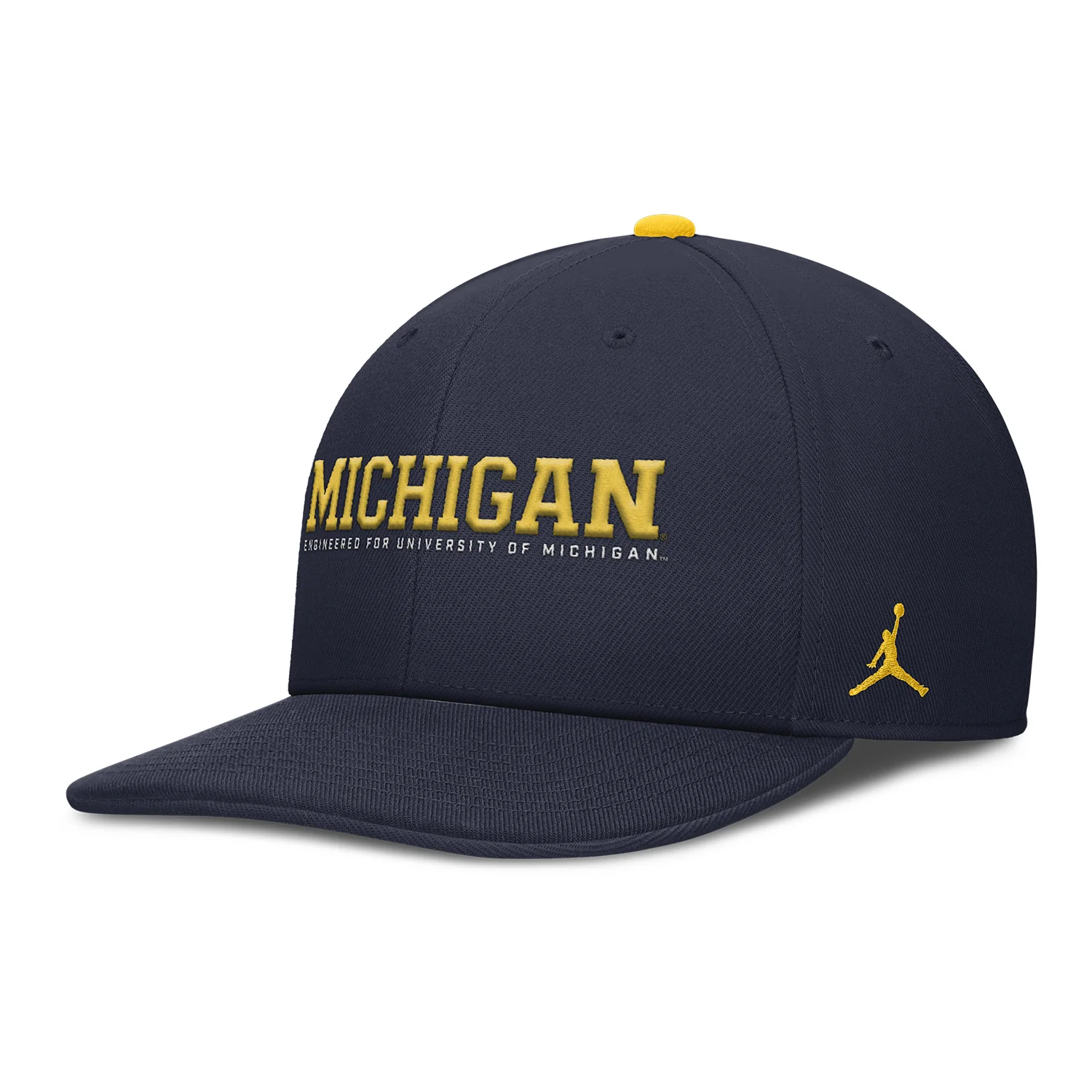 Michigan Wolverines Nike Jordan Navy Snapback Pro Gameday Hat