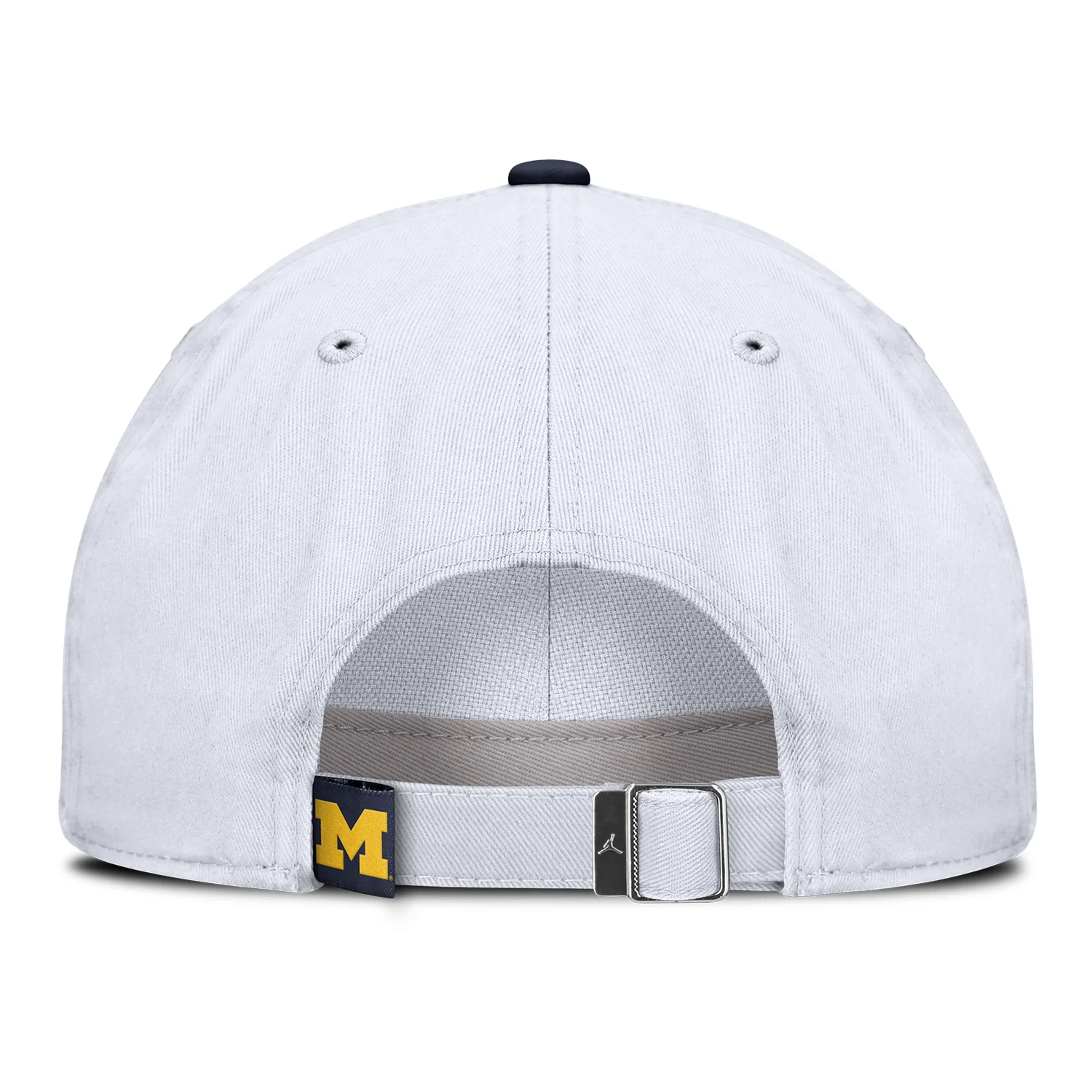 Michigan Wolverines Nike Jordan White Adjustable Primetime Club Hat - Image 4
