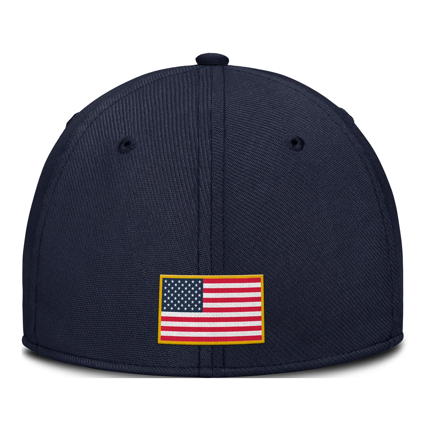 Michigan Wolverines Nike Navy Coaches Dri-Fit Structured Swooshflex Hat - Image 2