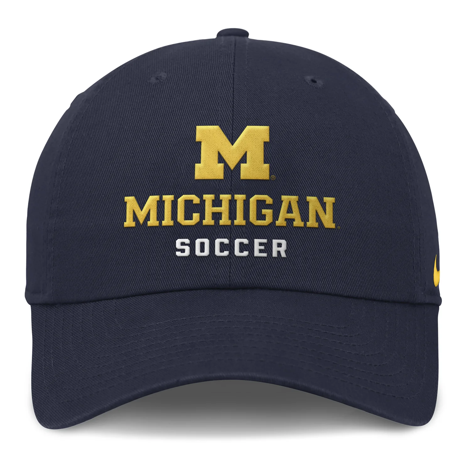 Michigan Wolverines Nike Adjustable Soccer Team Cap - Image 3
