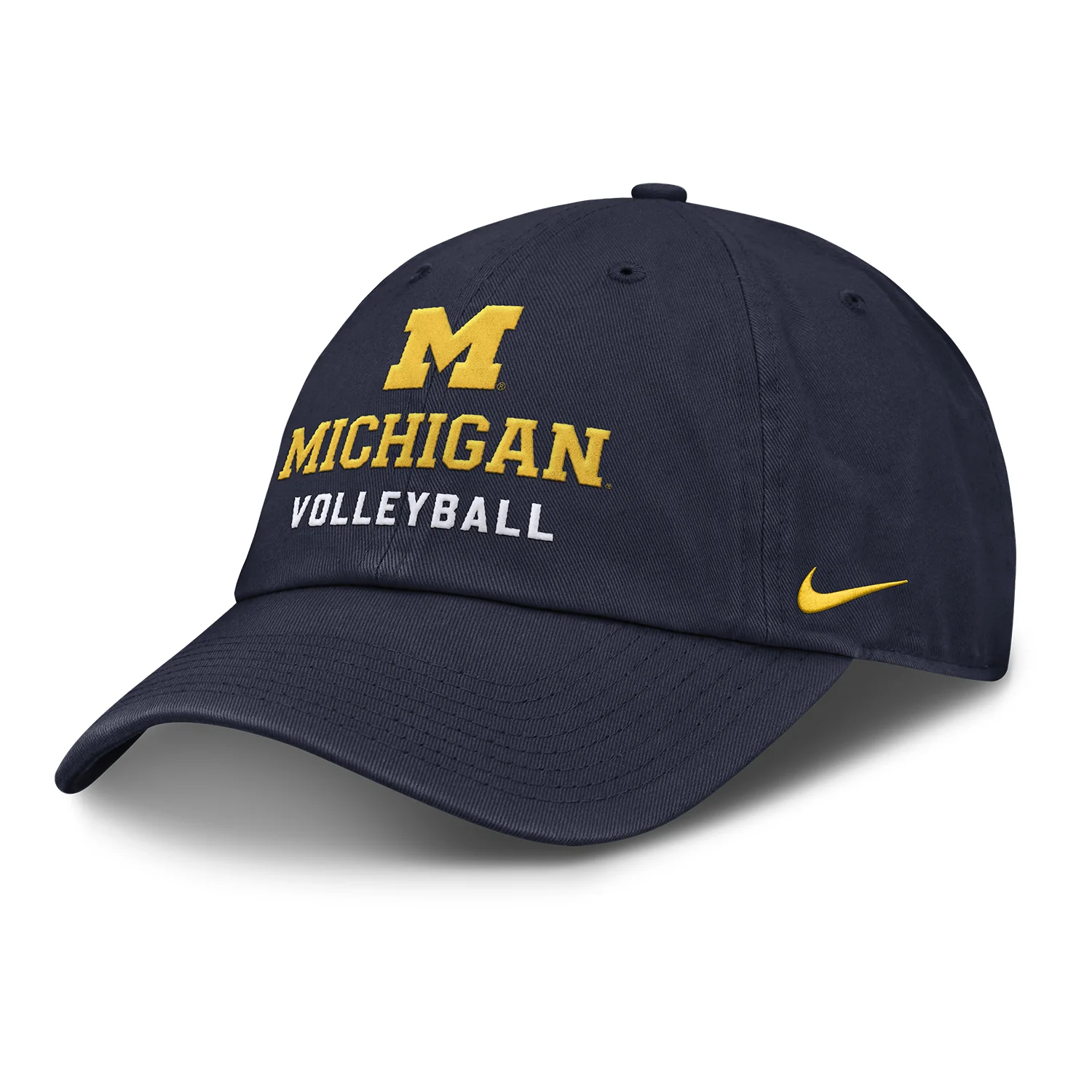 Michigan Wolverines Nike Adjustable Volleyball Team Cap