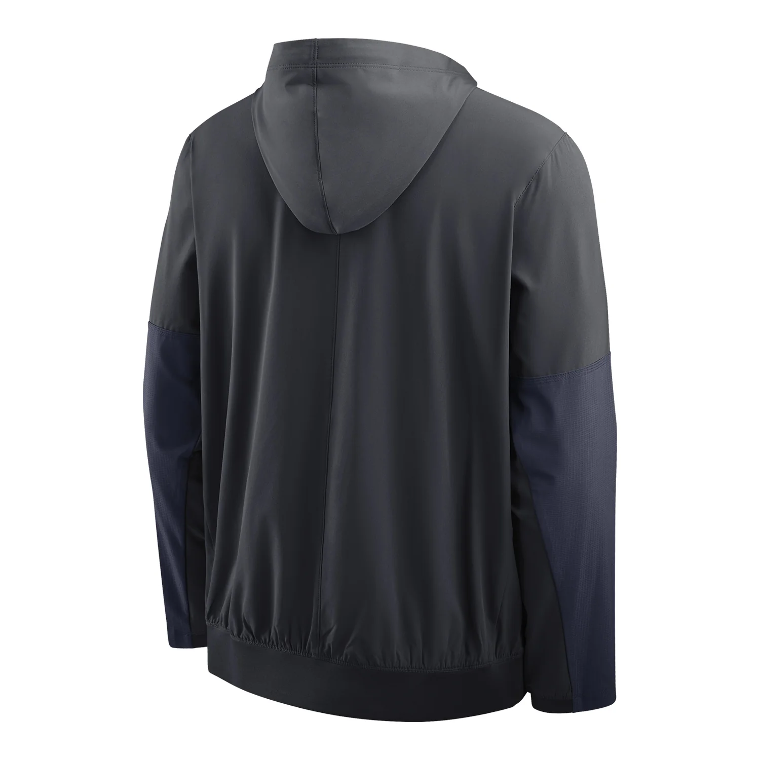 Michigan Wolverines Nike Jordan Navy Hooded Anorak Windbreaker Jacket - Image 2