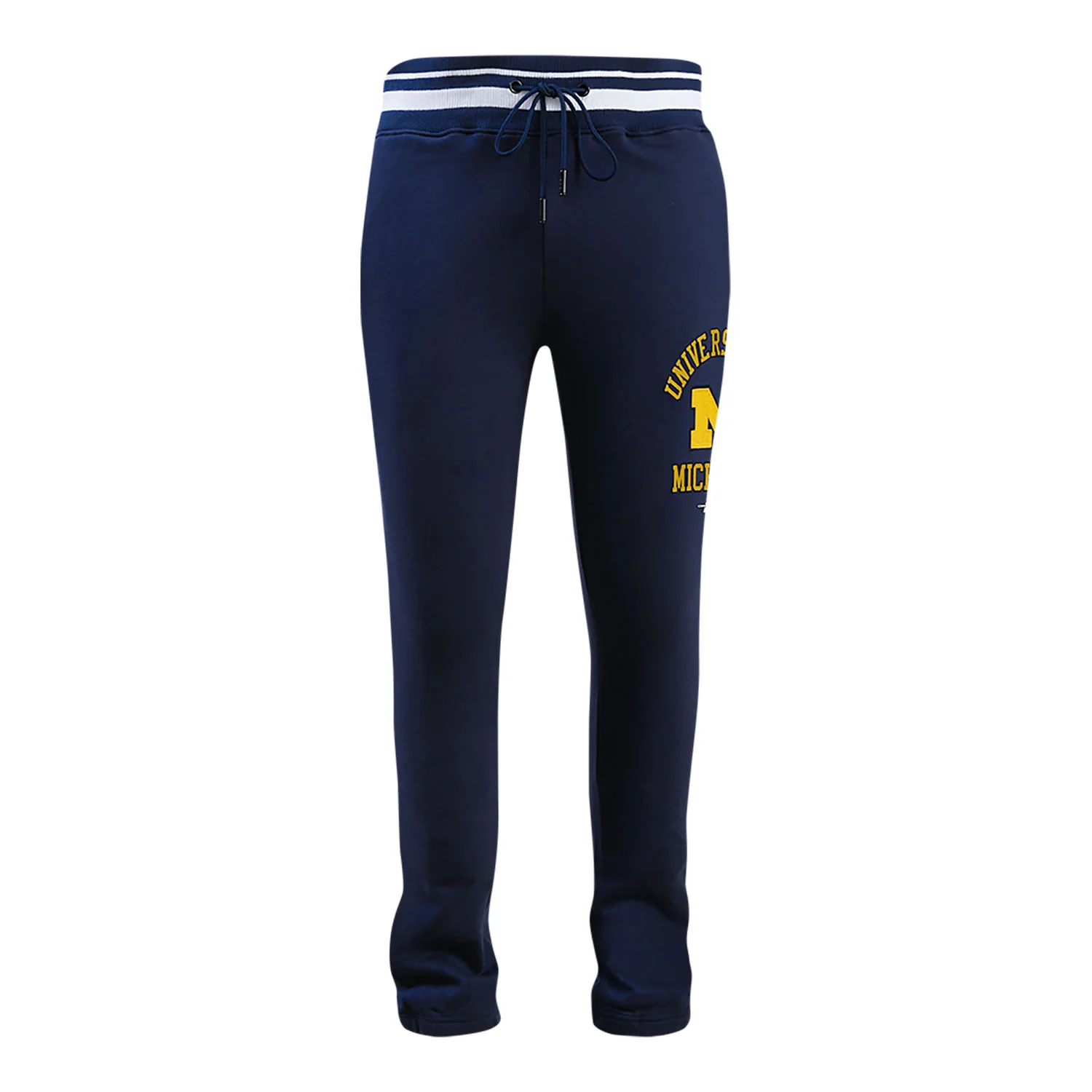 Michigan Wolverines Classic Stacked Logo Fleece Sweatpants - Image 3