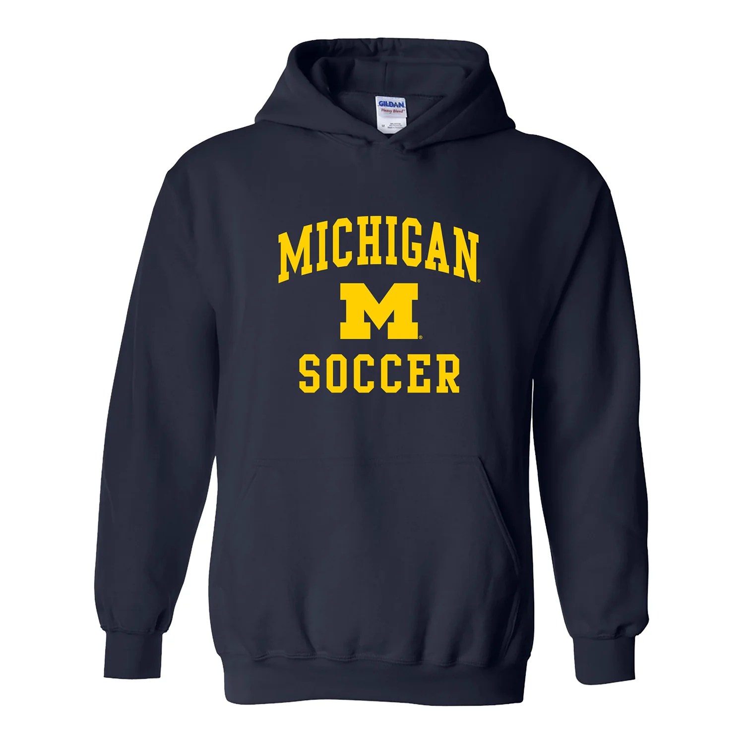 Michigan Wolverines Soccer Navy Sweatshirt