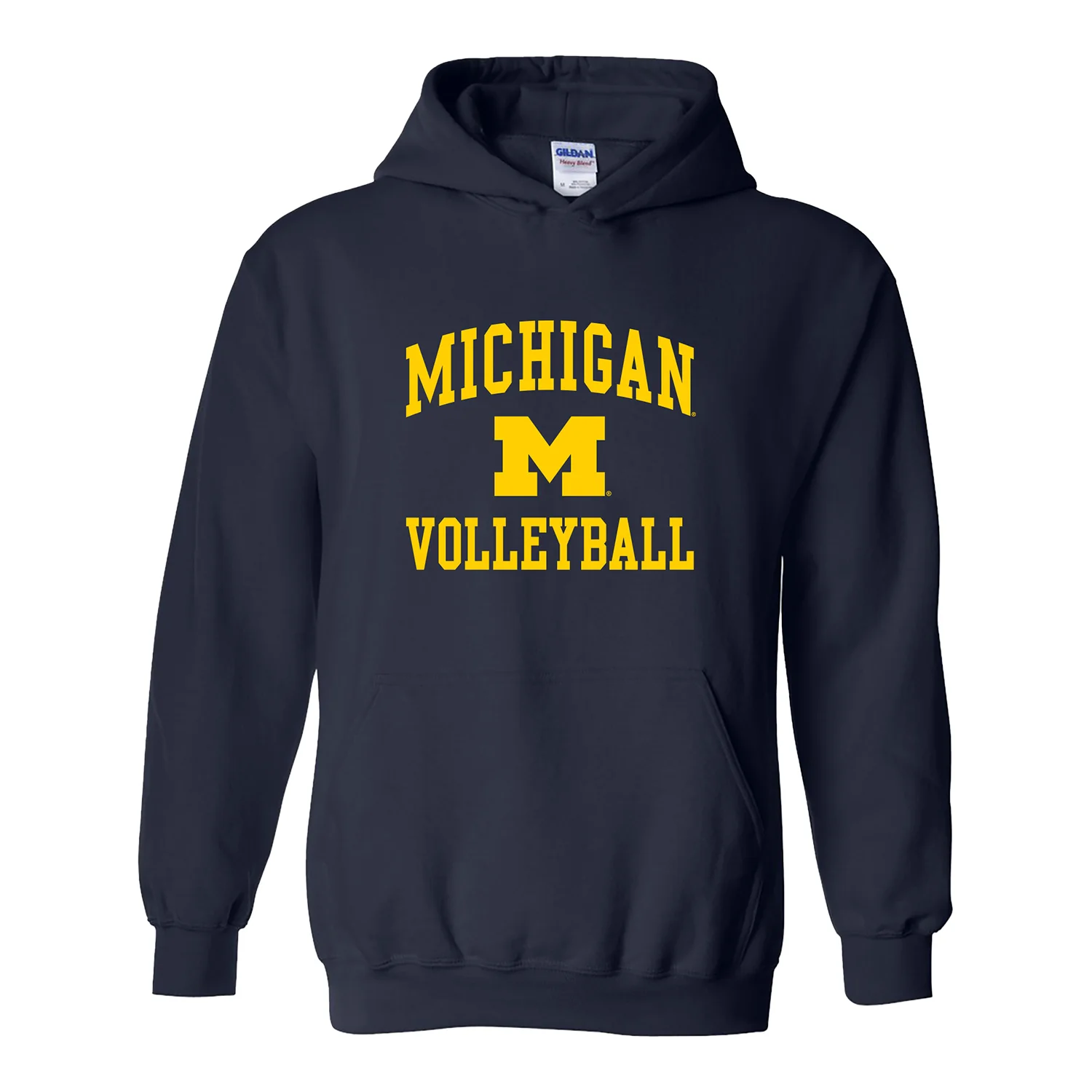 Michigan Wolverines Volleyball Navy Sweatshirt
