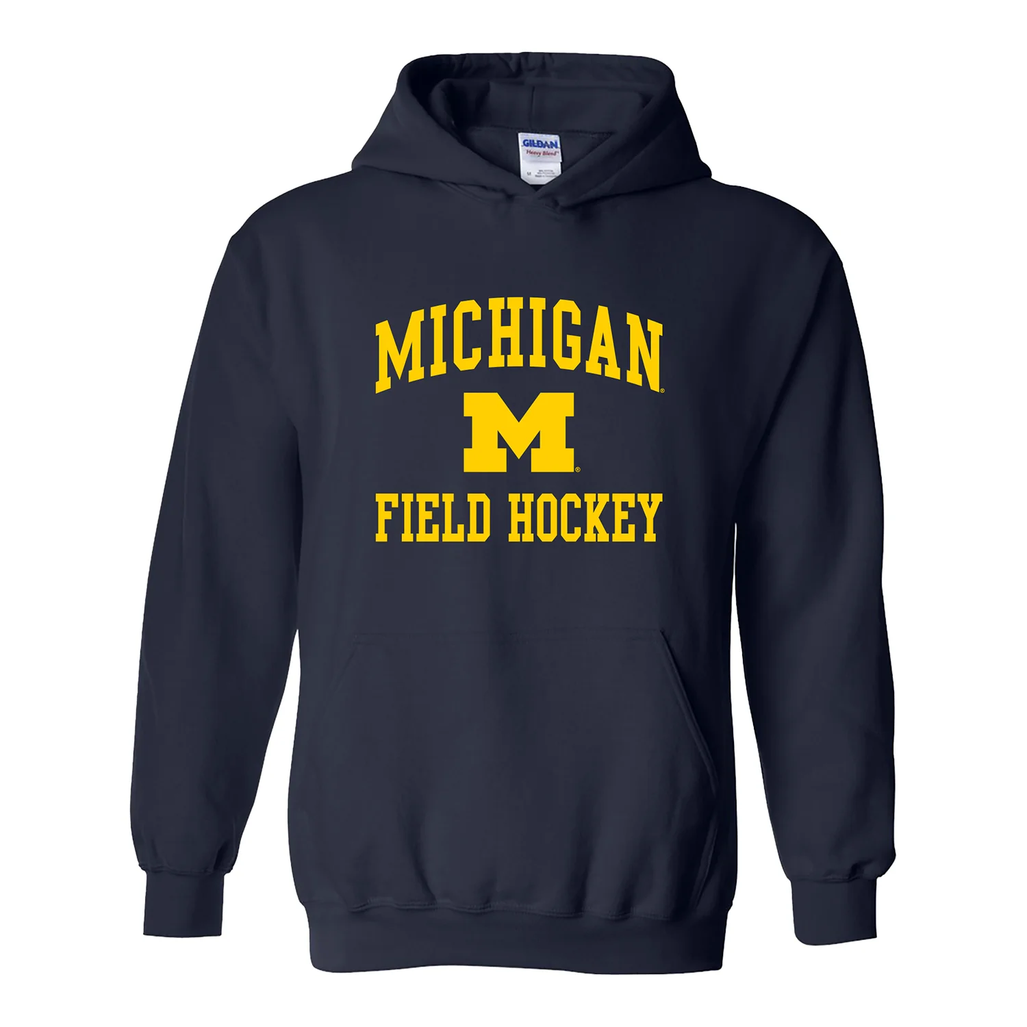 Michigan Wolverines Field Hockey Navy Sweatshirt