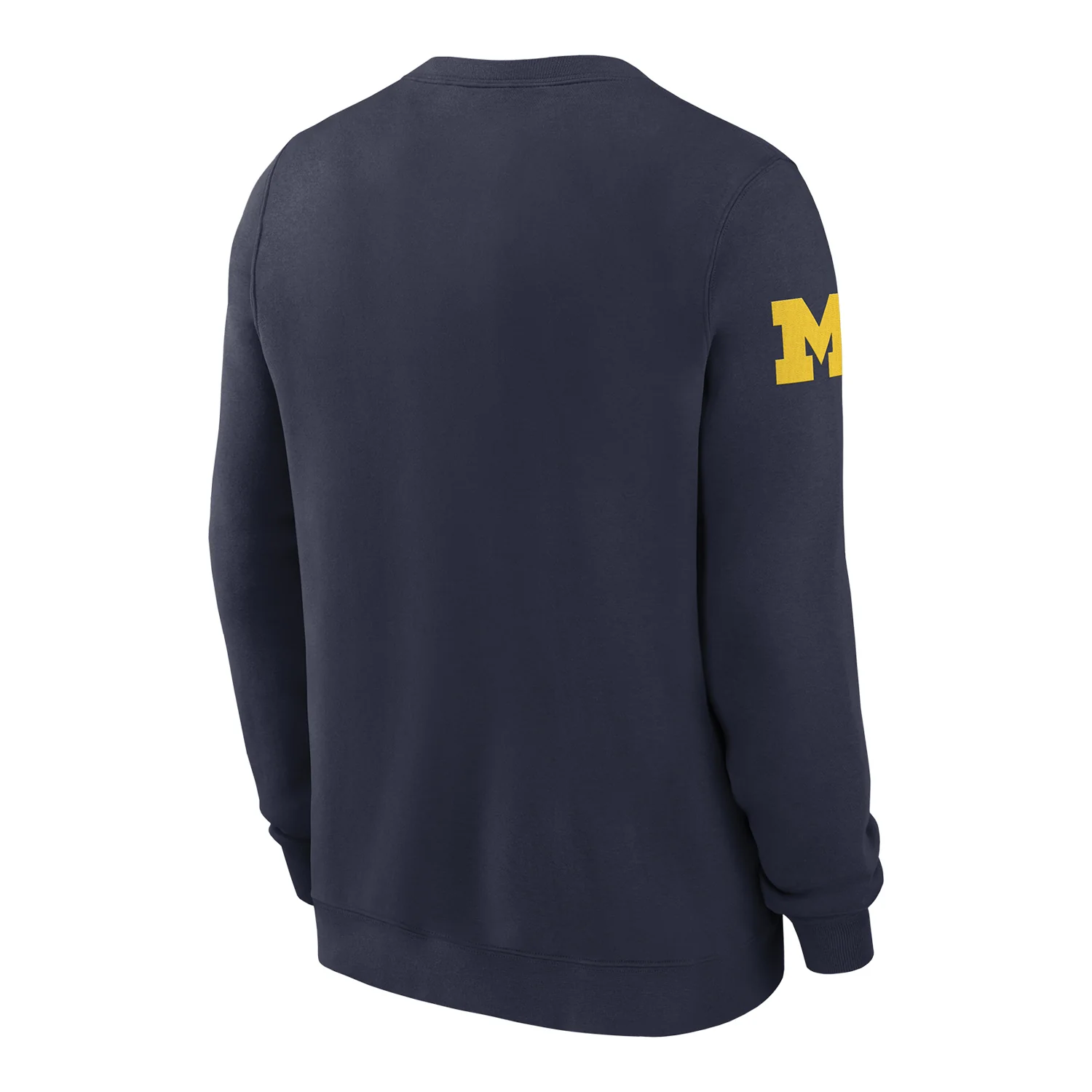 Michigan Wolverines Nike Jordan Navy Club Crewneck - Image 2