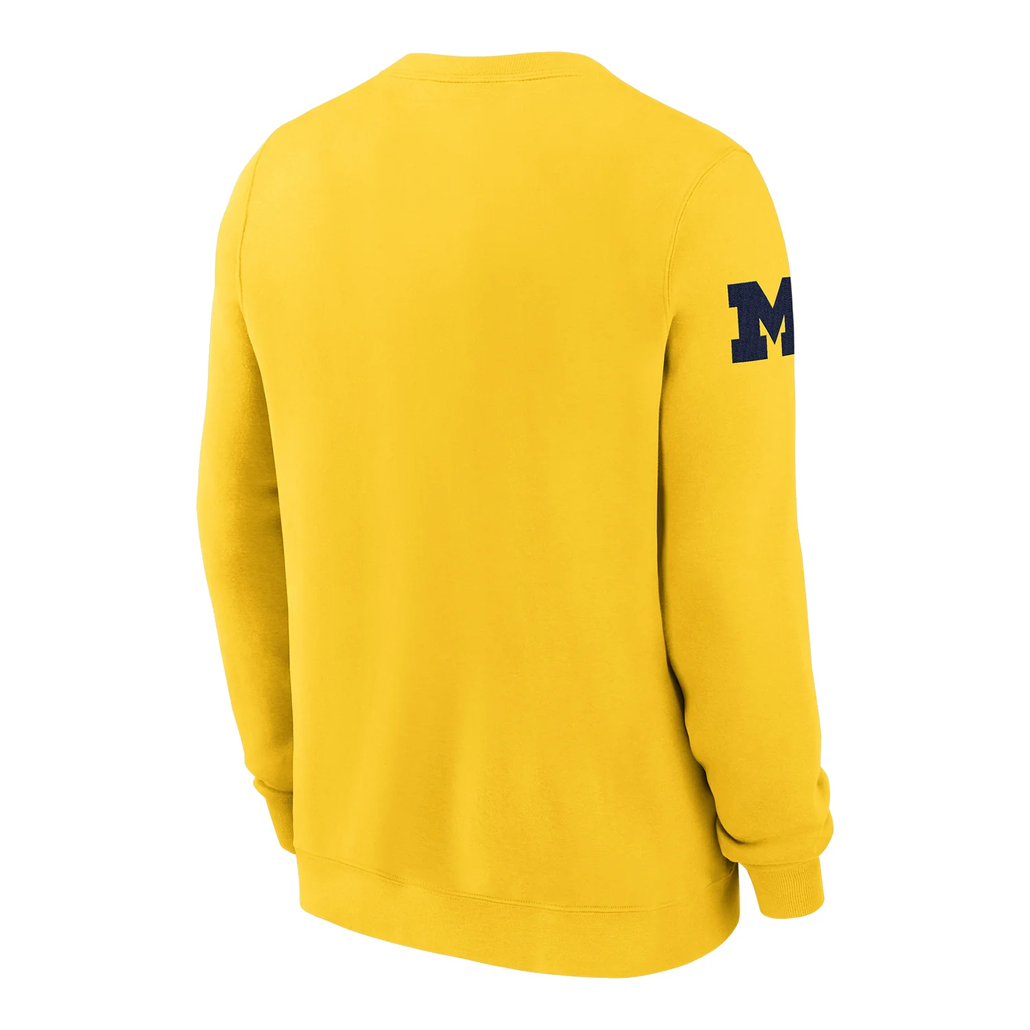 Michigan Wolverines Nike Jordan Yellow Club Crewneck - Image 2