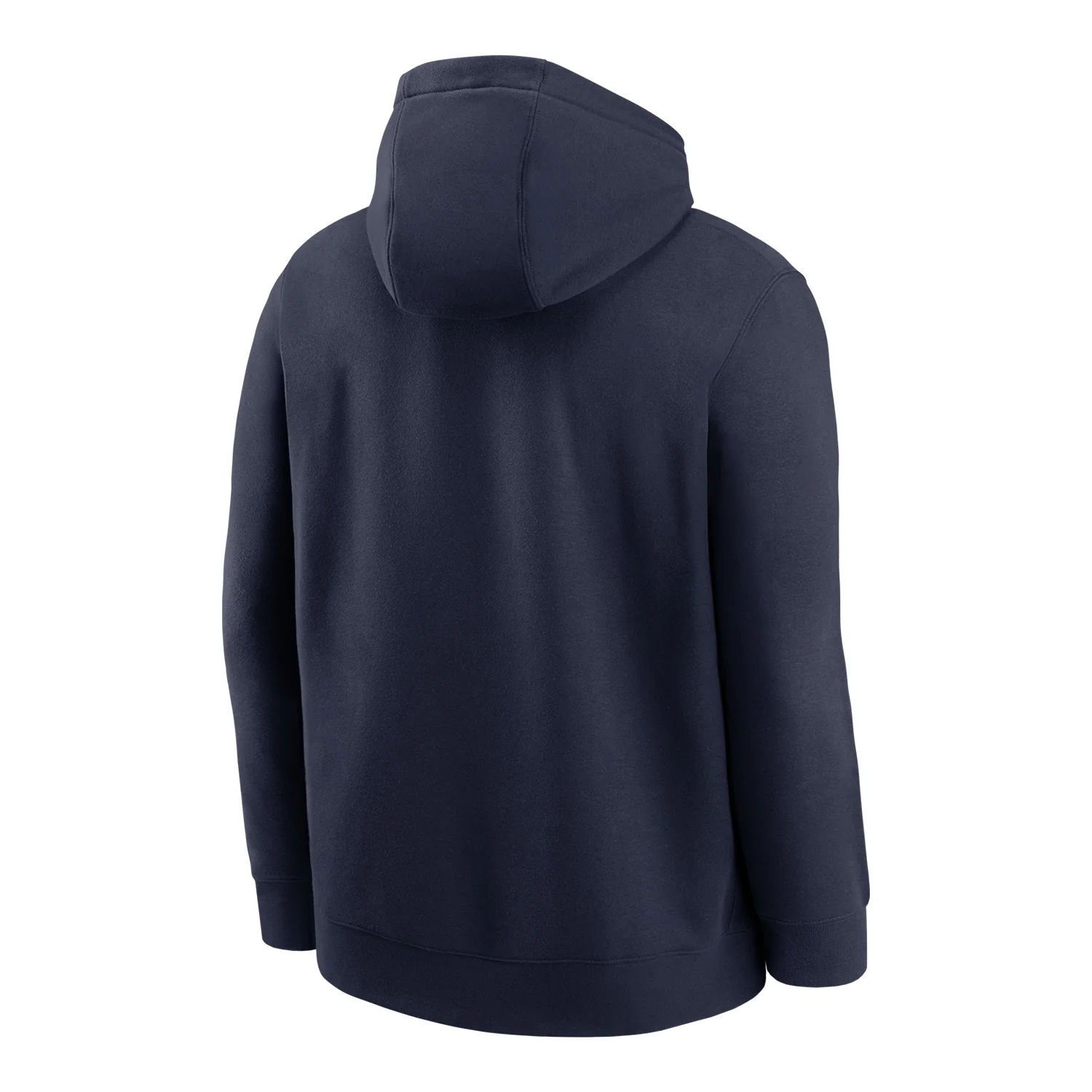 Michigan Wolverines Navy Nike Club Fleece Hail Sweatshirt - Image 2