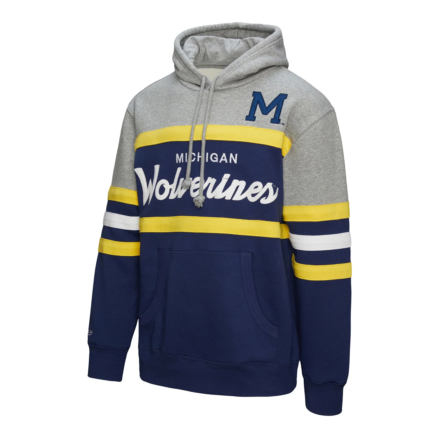 Michigan Wolverines Maize Head Coach Fashion Hoodie