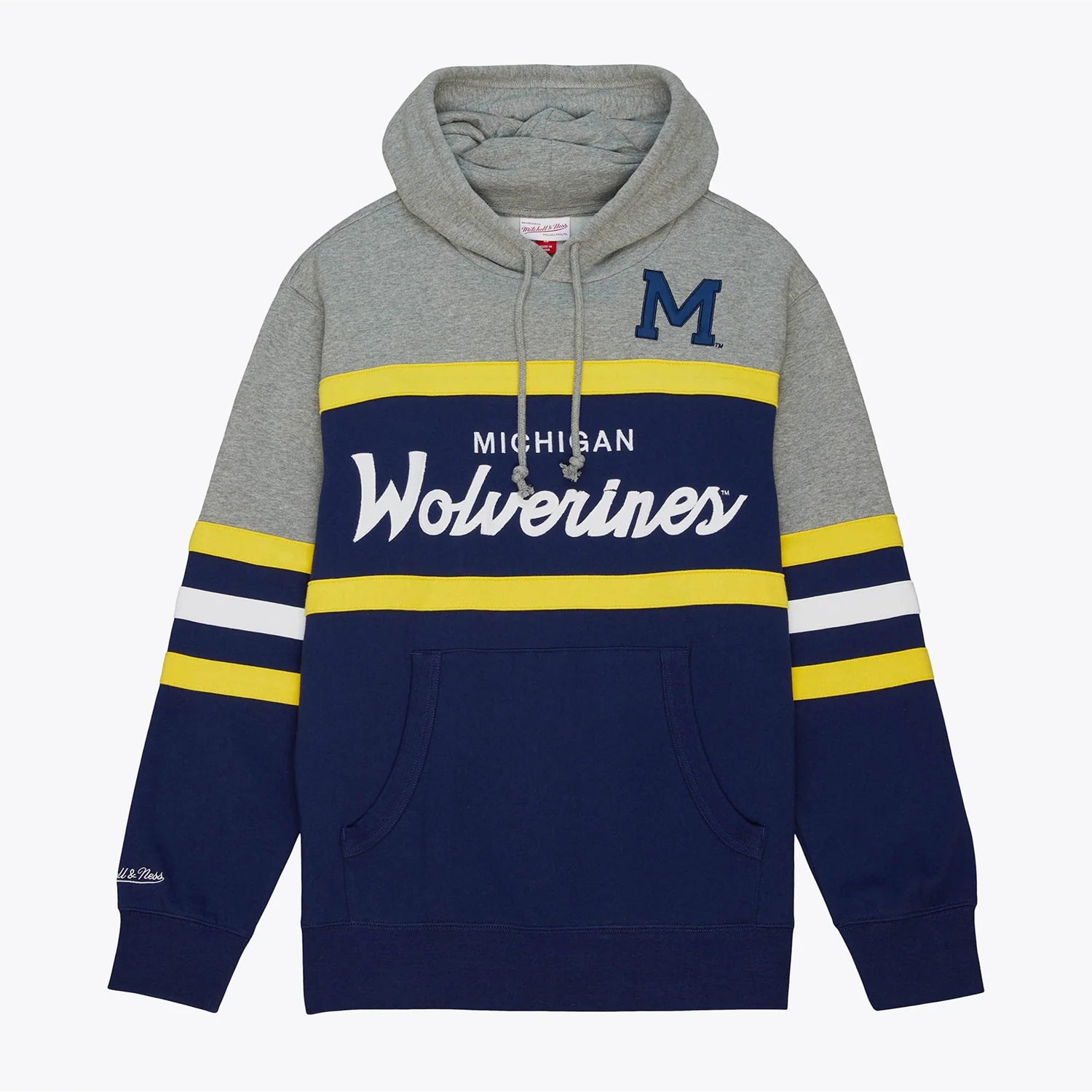 Michigan Wolverines Maize Head Coach Fashion Hoodie - Image 3