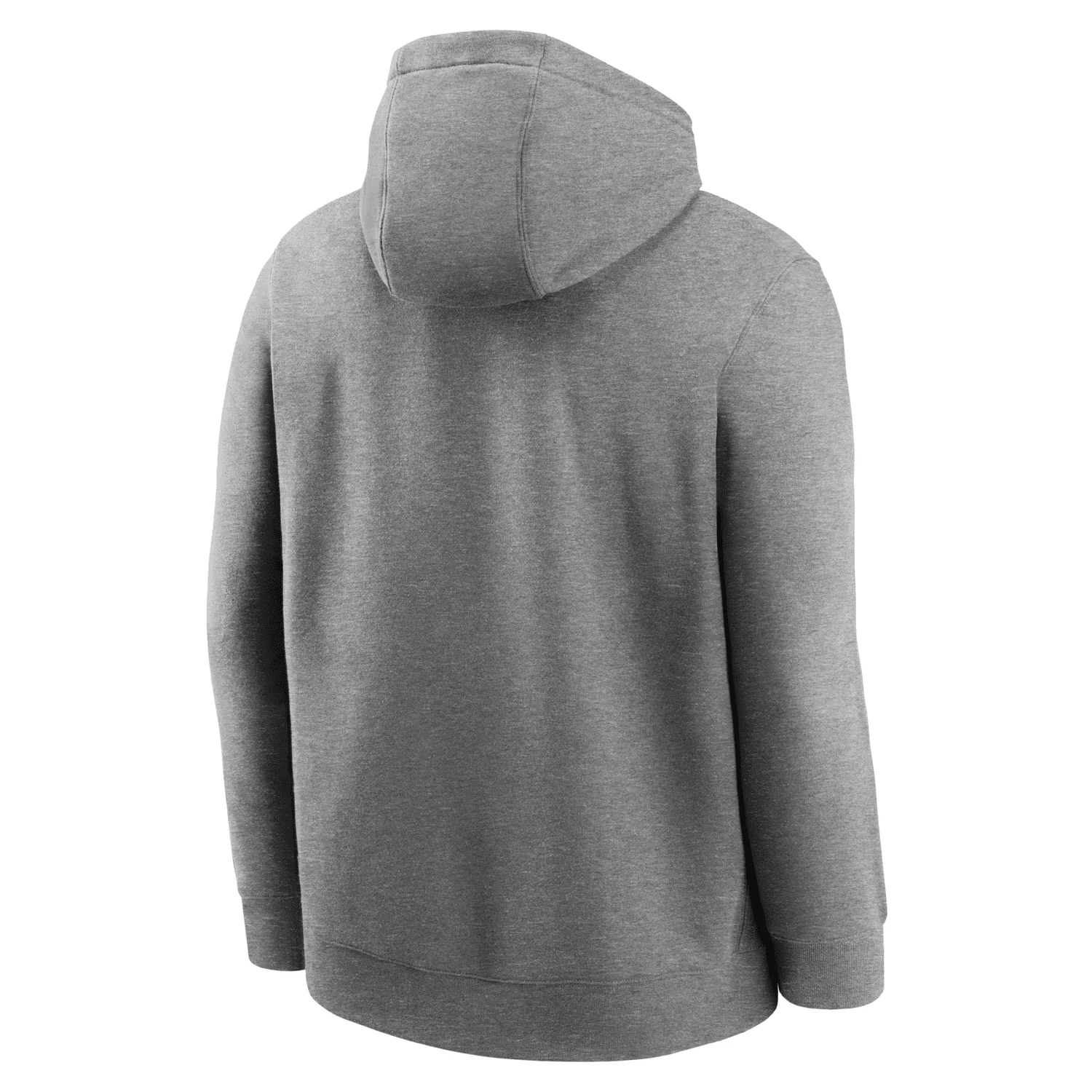 Michigan Wolverines Lacrosse Nike Gray Hooded Sweatshirt - Image 3