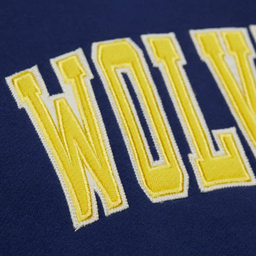 Michigan Wolverines Hooded Full-Button Fleece Vintage Jacket - Image 5