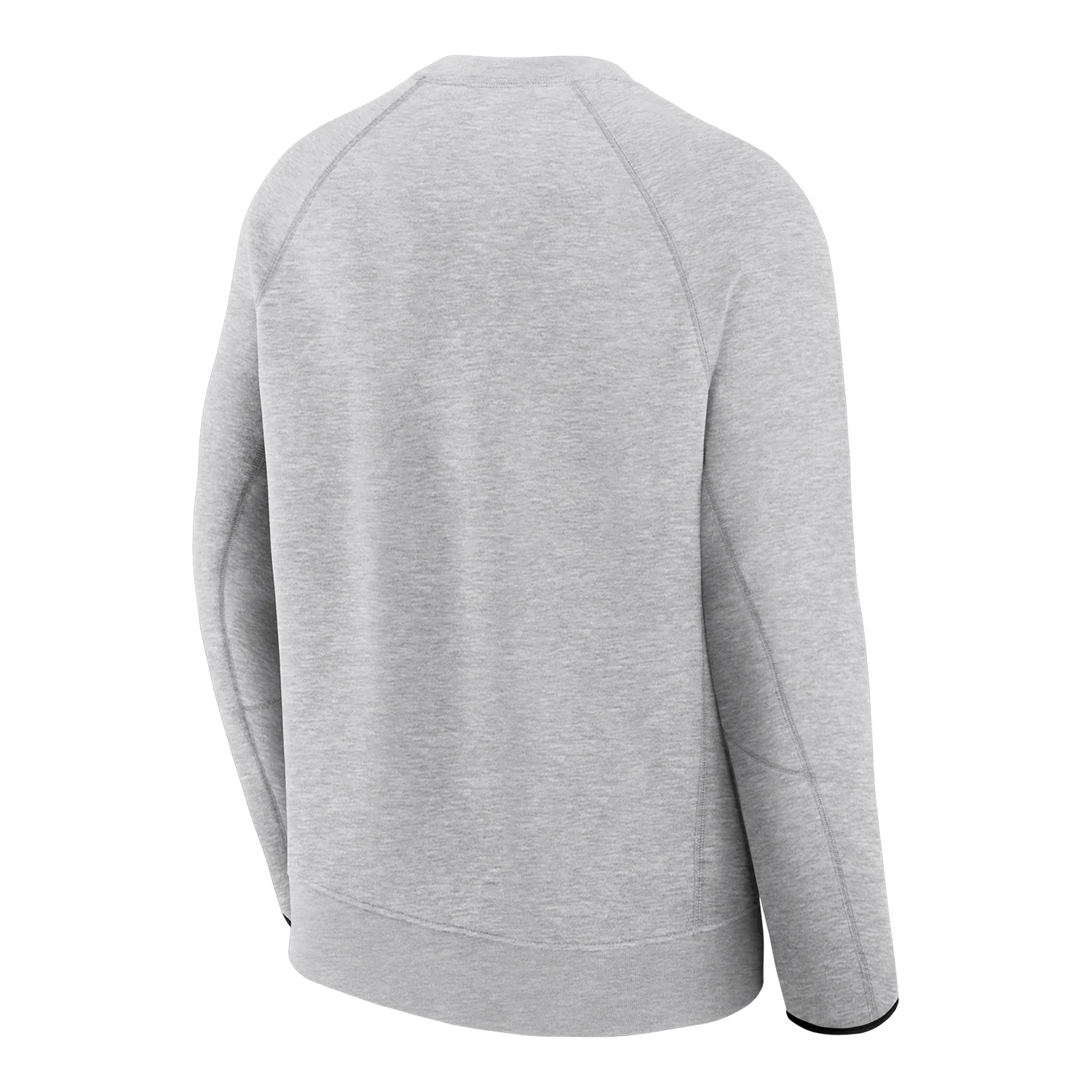 Michigan Wolverines Grey Nike Tech Fleece Crewneck Sweatshirt - Image 2