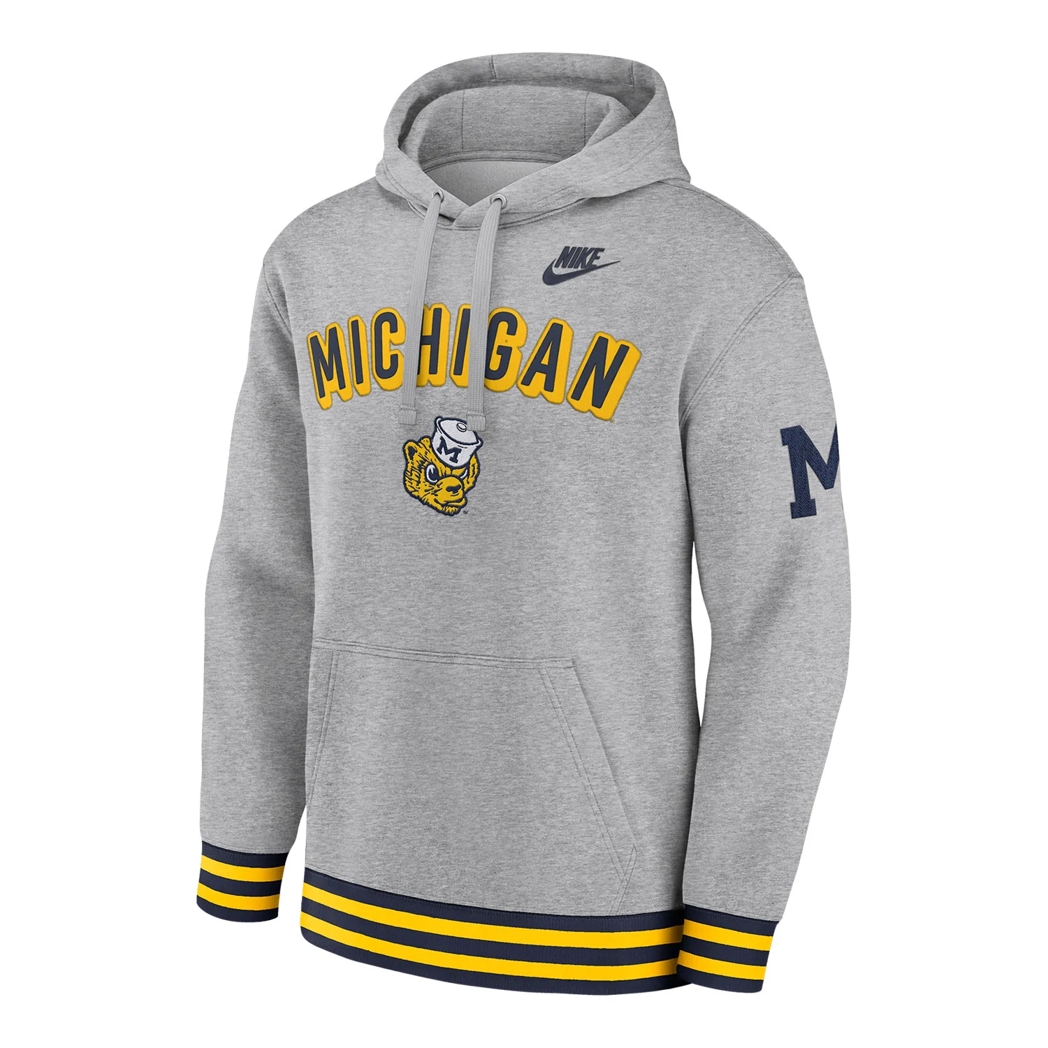 Michigan Wolverines Legacy Ribbed Pullover Hoodie