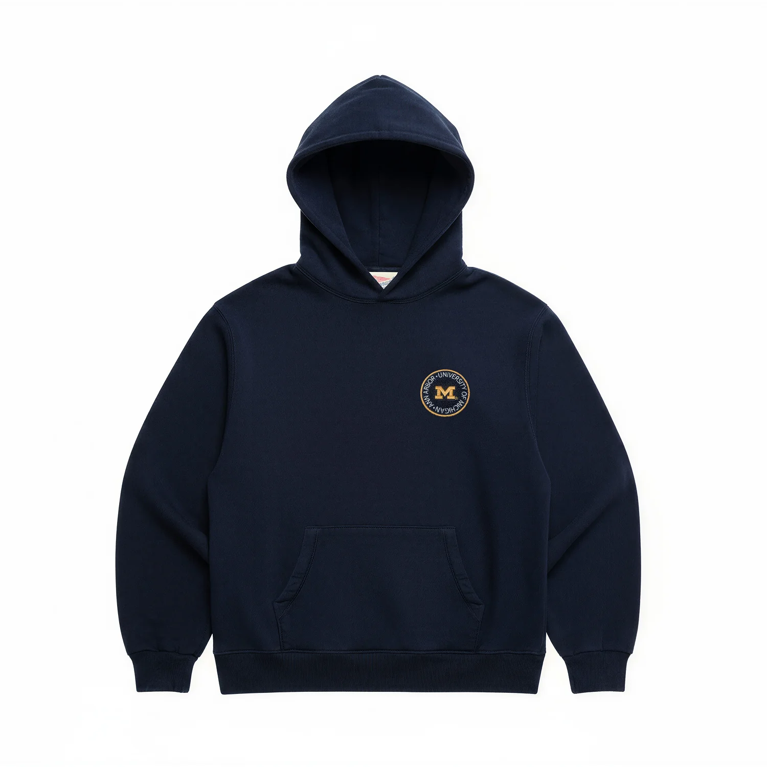 Michigan Wolverines Full Back Campus Art Hooded Sweatshirt - Image 2