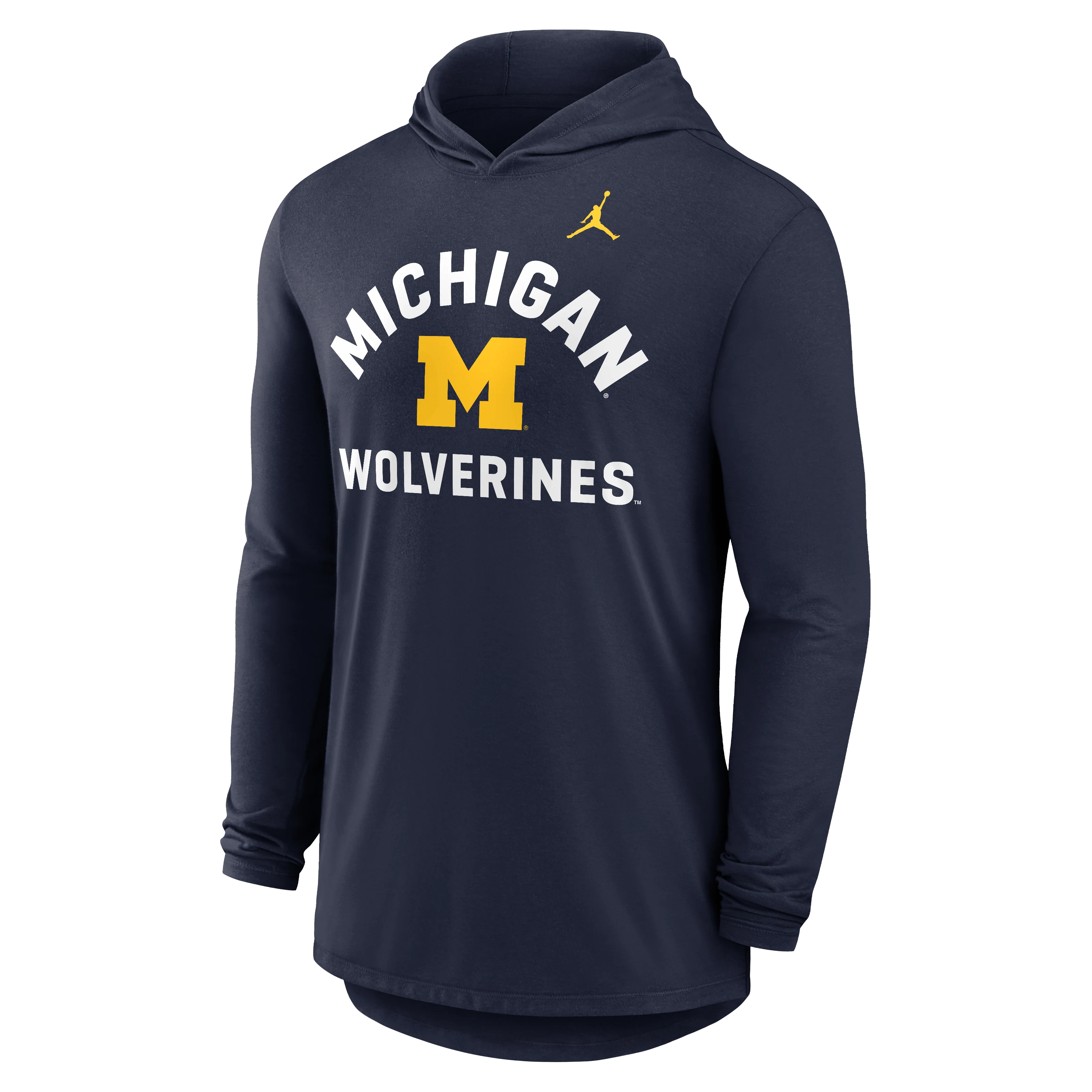 Michigan Wolverines Jordan Lightweight Hooded T-Shirt