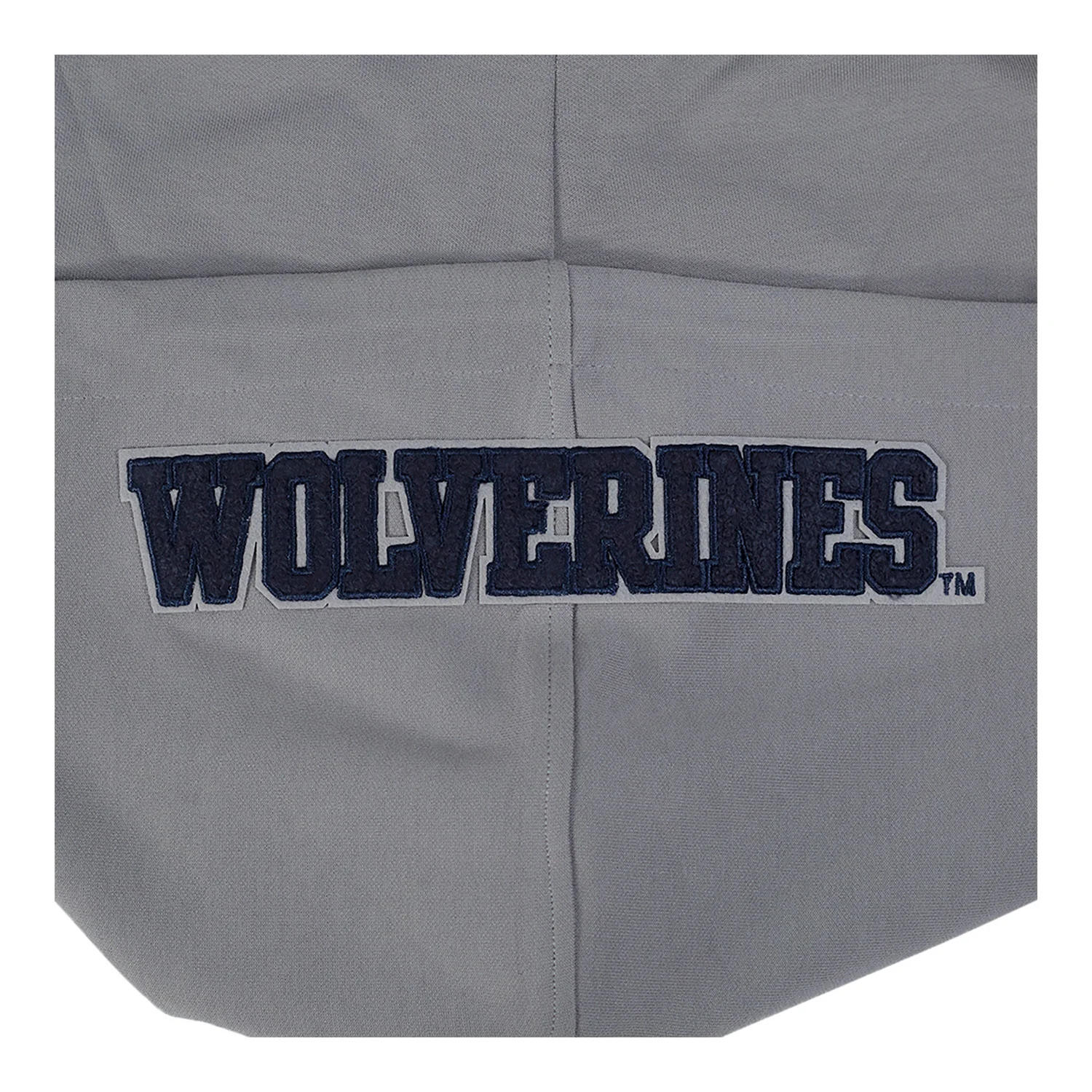 Michigan Wolverines Classic DK Grey Full-Zip Pullover Hoodie - Image 6