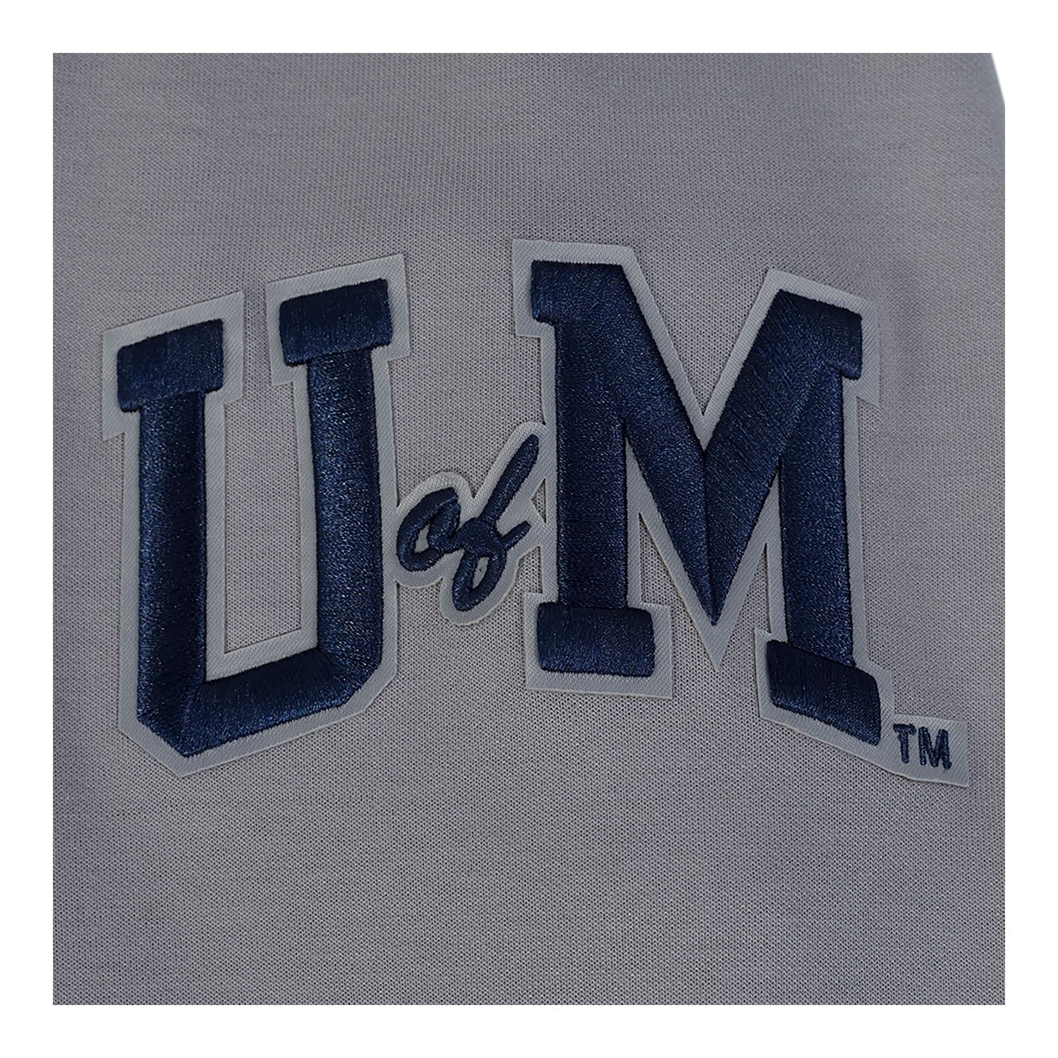 Michigan Wolverines Classic DK Grey Full-Zip Pullover Hoodie - Image 8