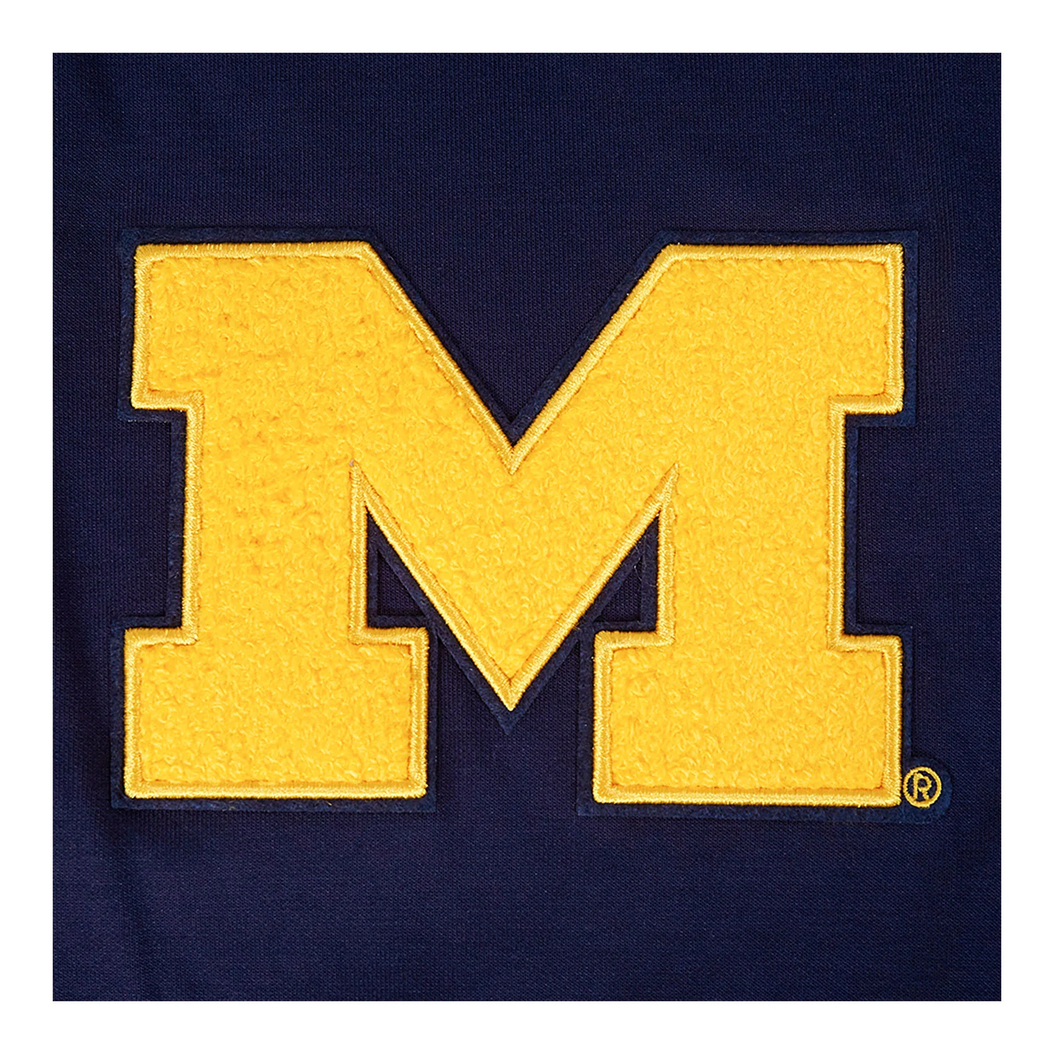 Michigan Wolverines Classic DK Navy Full-Zip Pullover Hoodie - Image 7