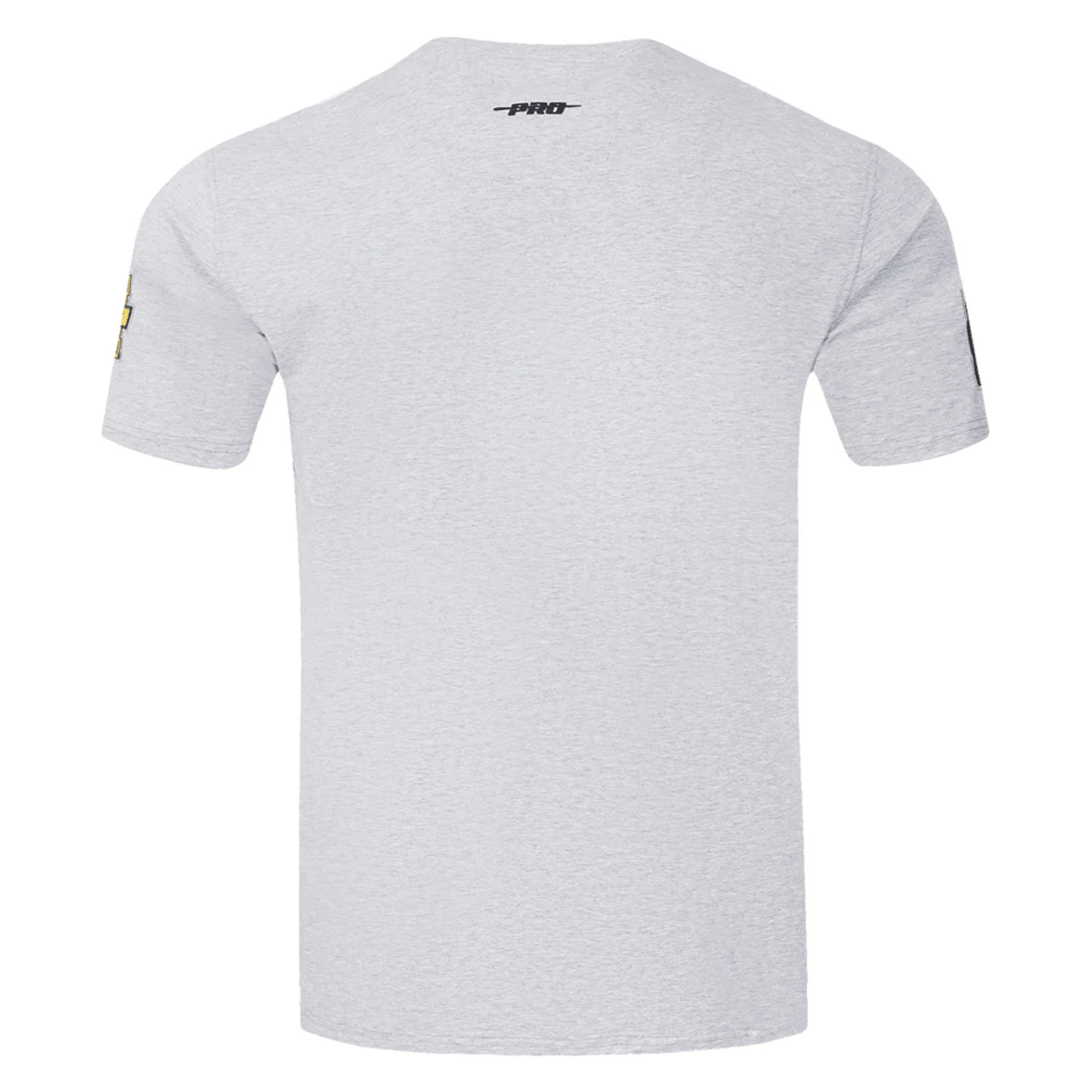 Michigan Wolverines Gray Pro Standard Wordmark Sleeve Hits T-Shirt - Image 3