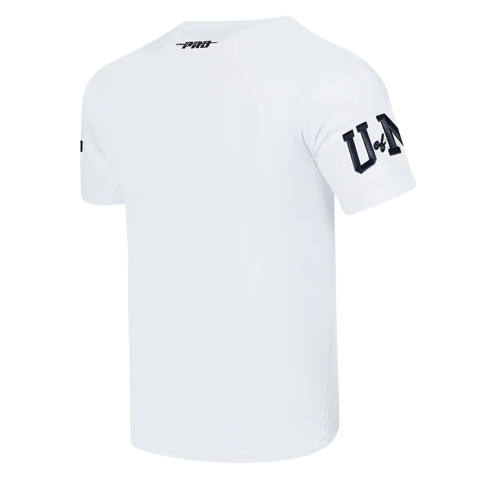 Michigan Wolverines White Pro Standard Arch Logo Sleeve Hits T-Shirt - Image 4