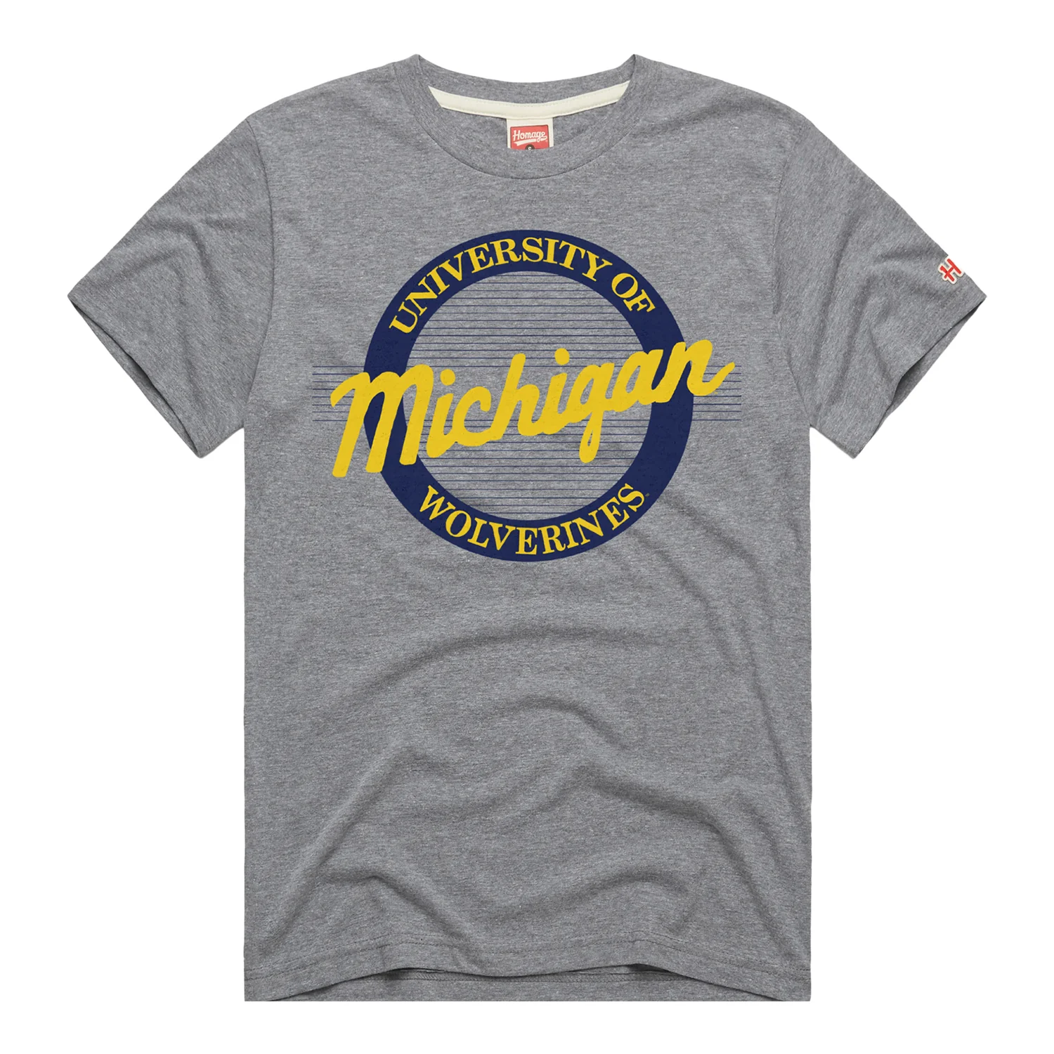 Homage University of Michigan Script T-Shirt