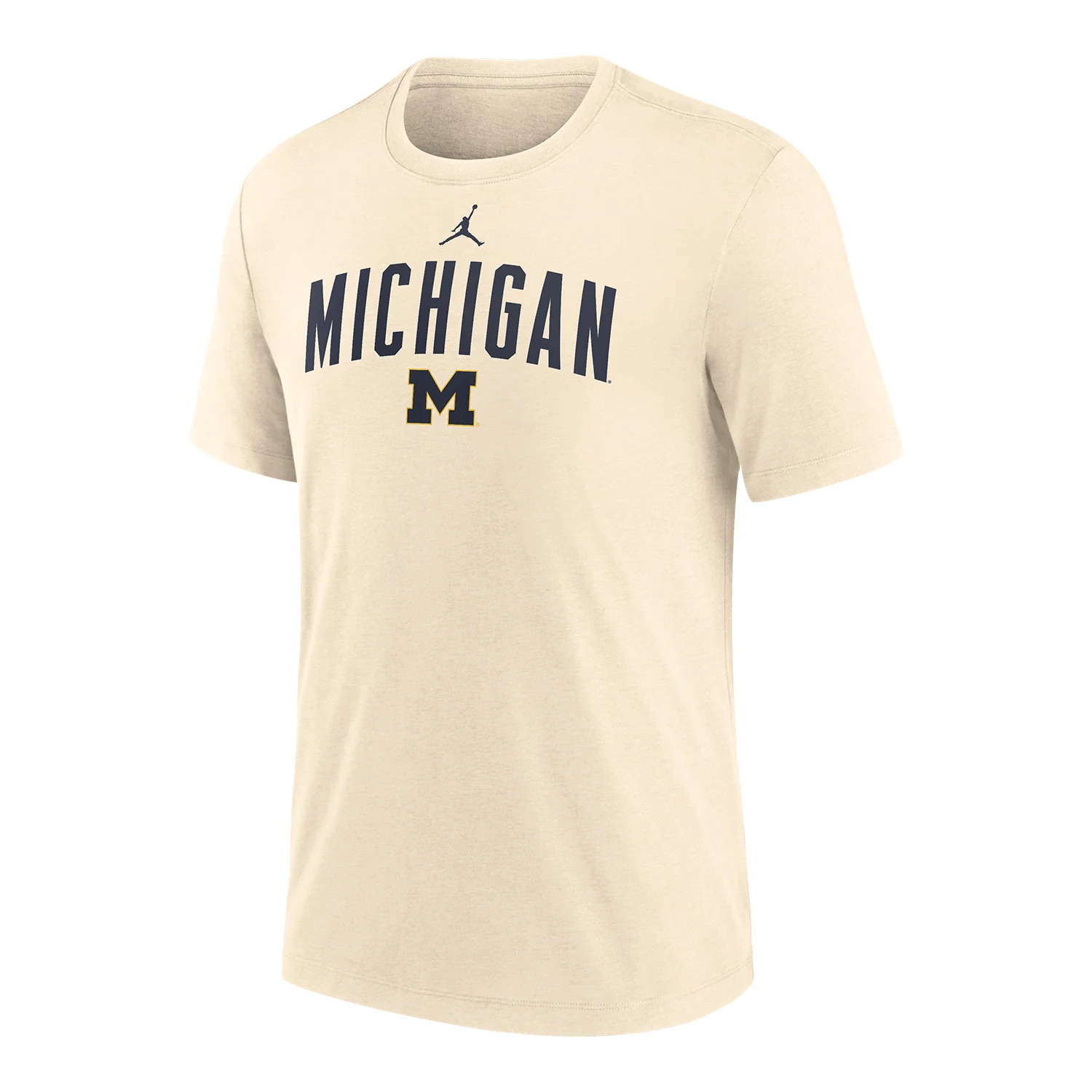 Michigan Wolverines Jordan Triblend Primary T-Shirt