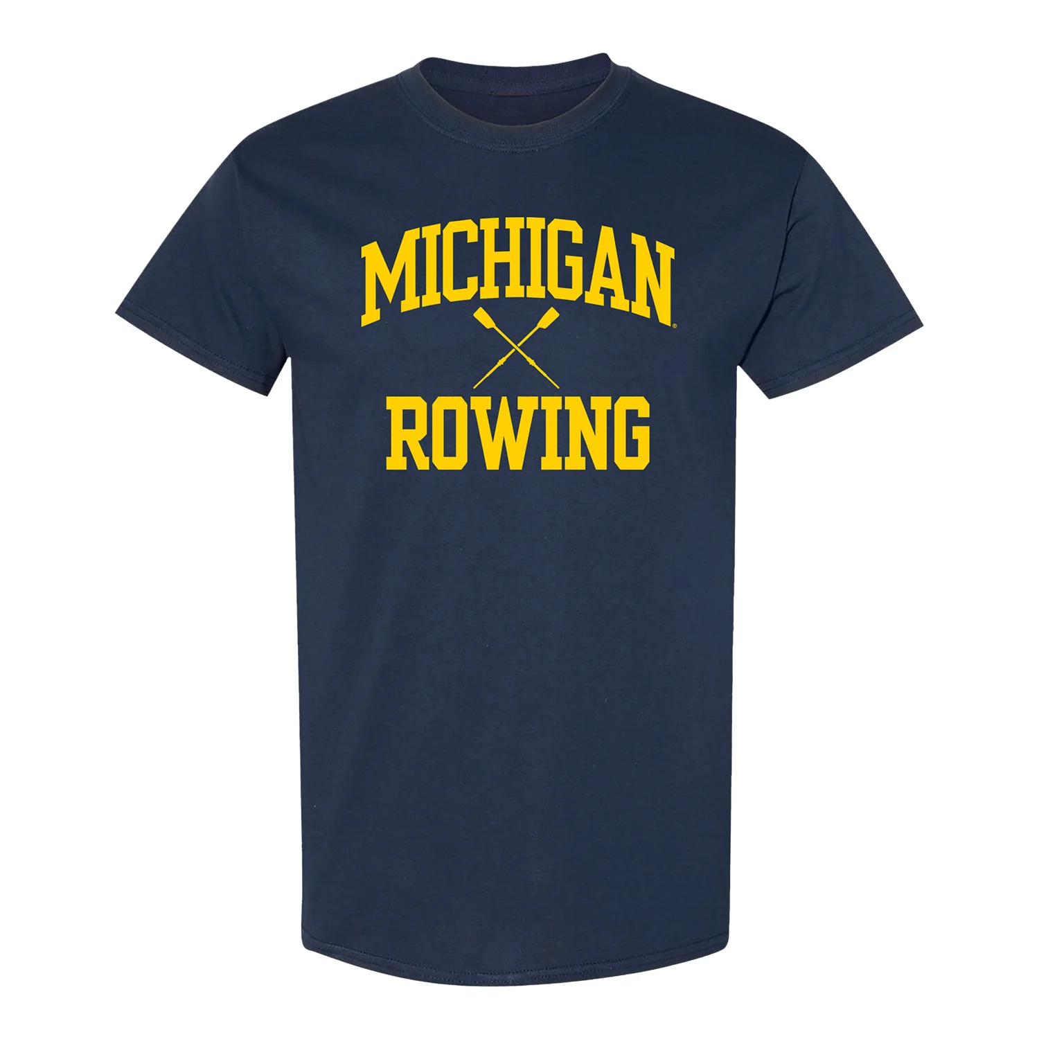 Michigan Wolverines Rowing Navy T-Shirt