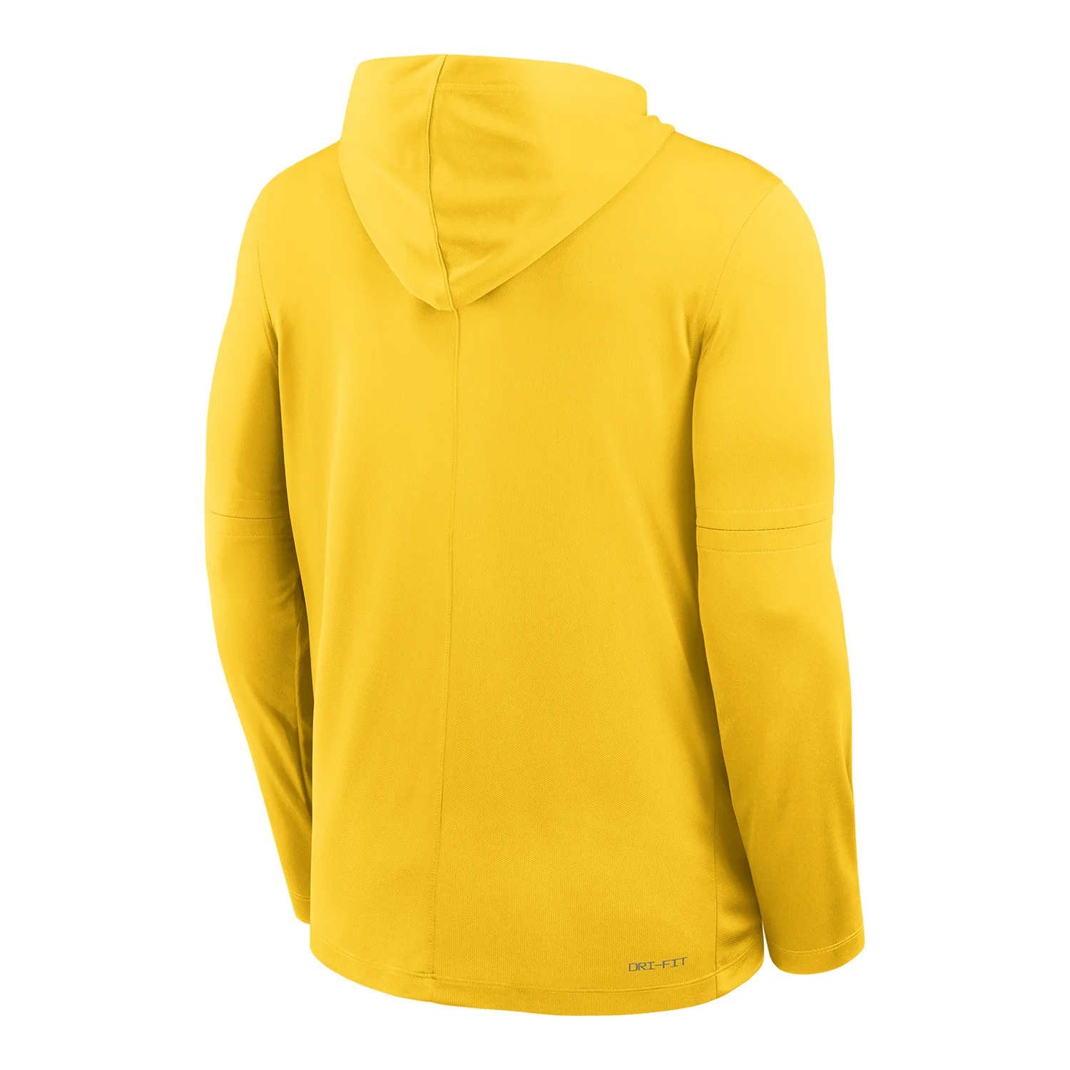 Michigan Wolverines Long Sleeve Maize Hooded Tee - Image 2