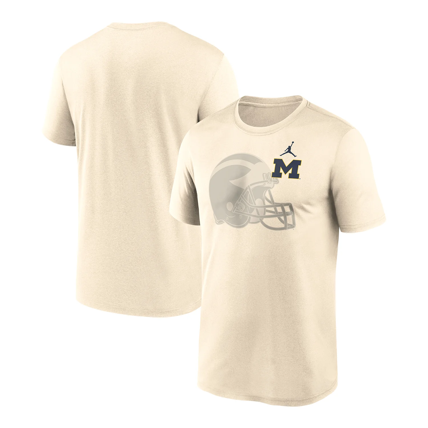 Michigan Wolverines Jordan Legend Shadow Logo Tee