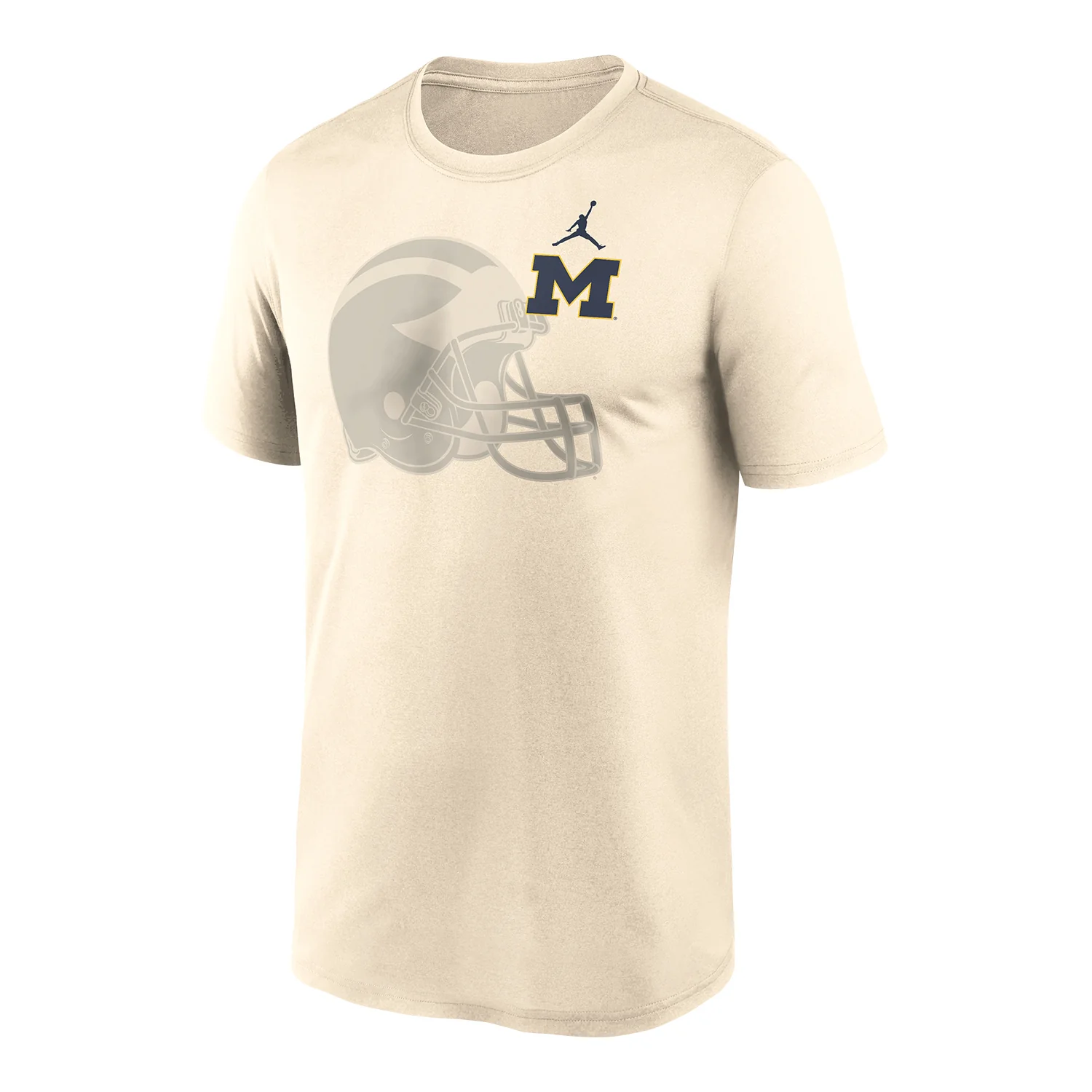 Michigan Wolverines Jordan Legend Shadow Logo Tee - Image 2