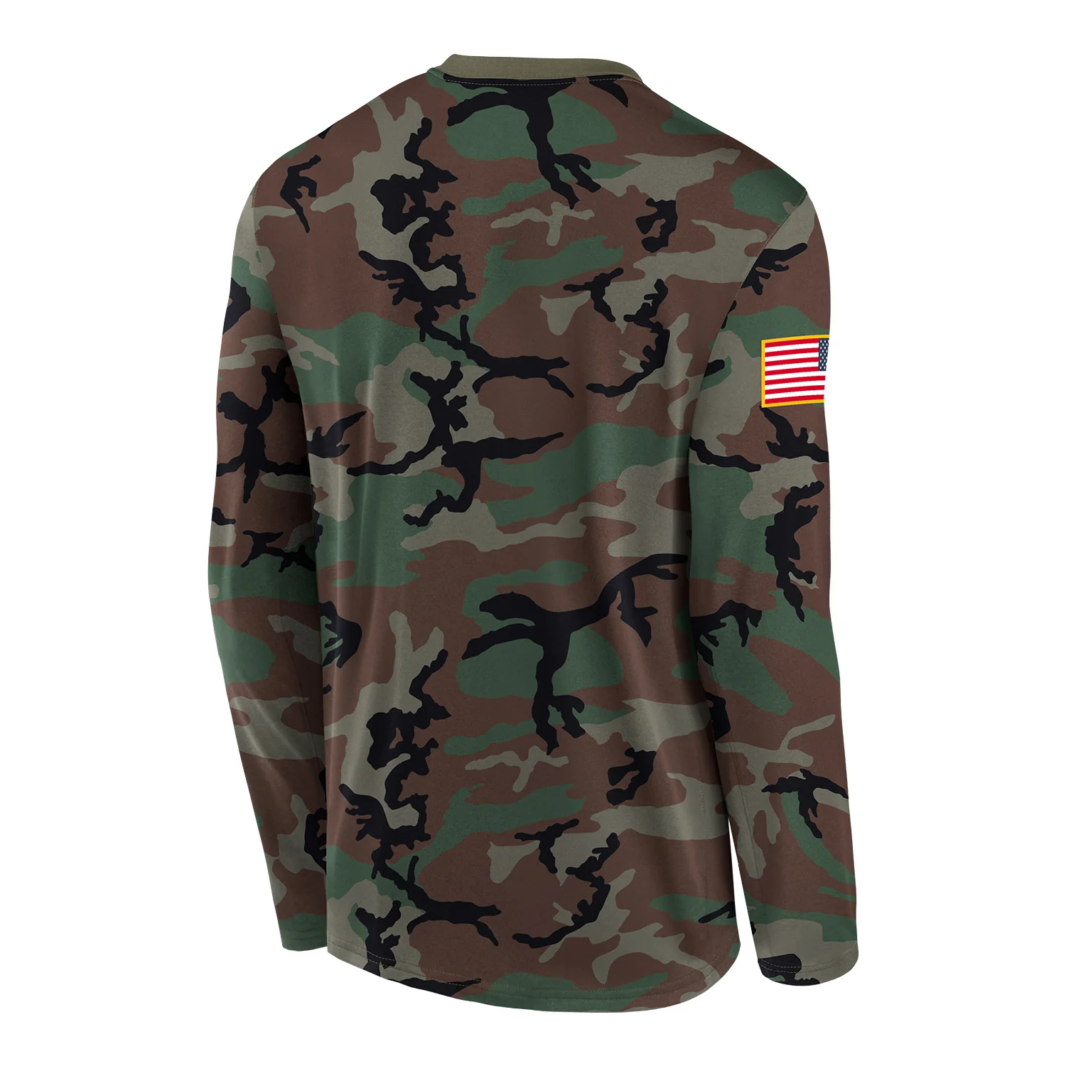 Michigan Wolverines Camo Military Appreciation Long Sleeve T-Shirt - Image 2