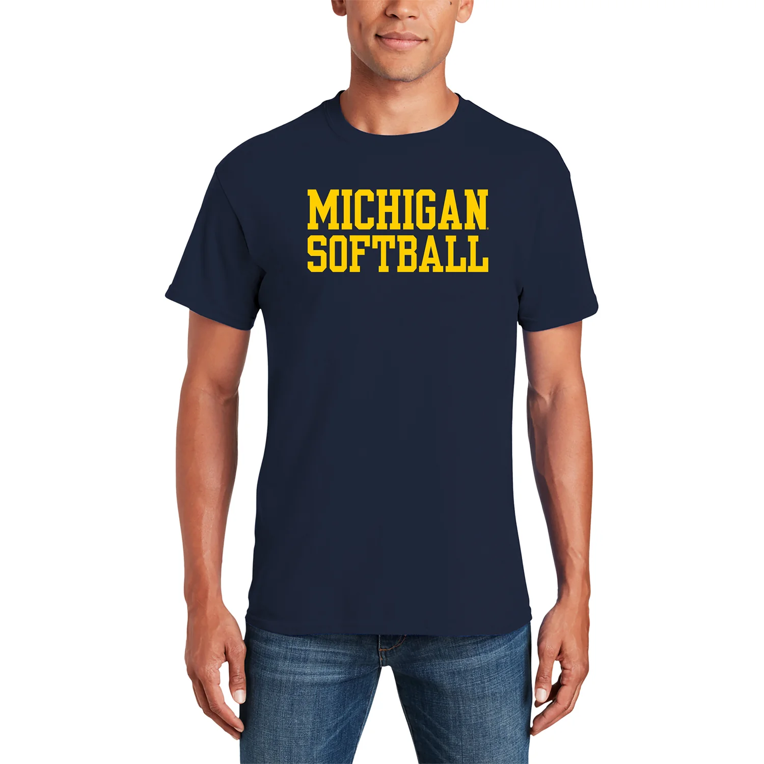 Michigan Wolverines Softball No Place Like Home T-Shirt