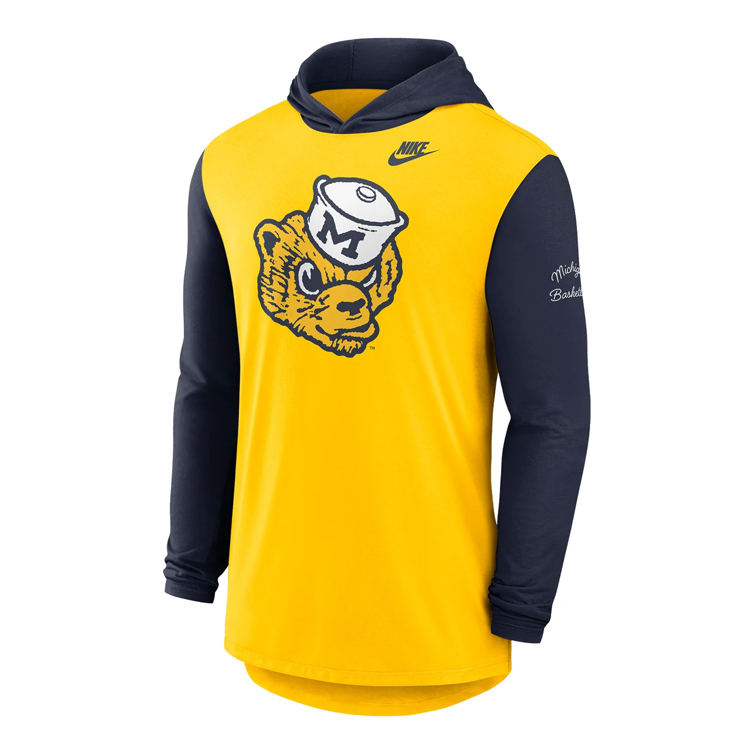 Michigan Wolverines Nike Legacy Hooded T-Shirt