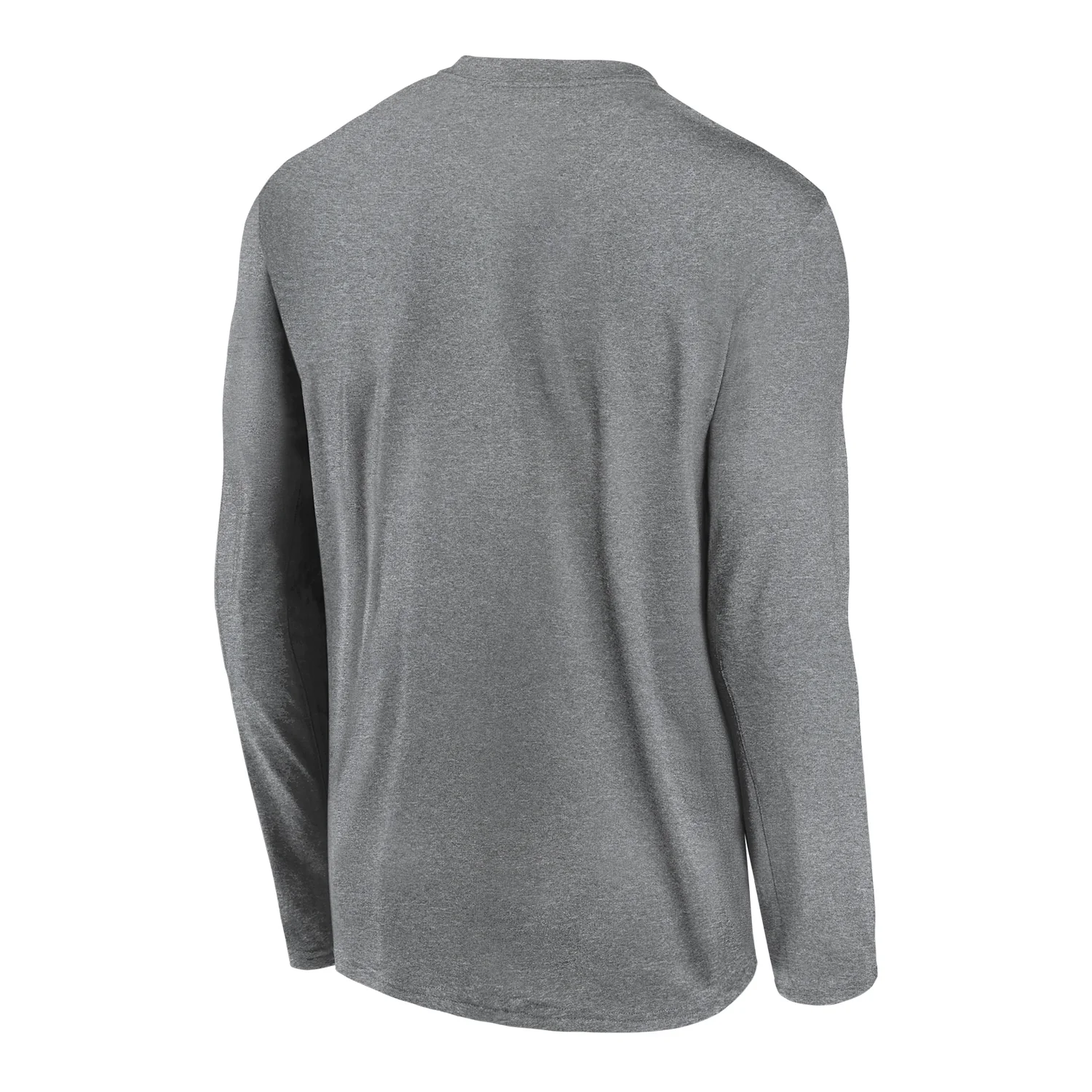 Michigan Wolverines Jordan Brand Basketball Legend Courtside Grey Long Sleeve T-Shirt - Image 2