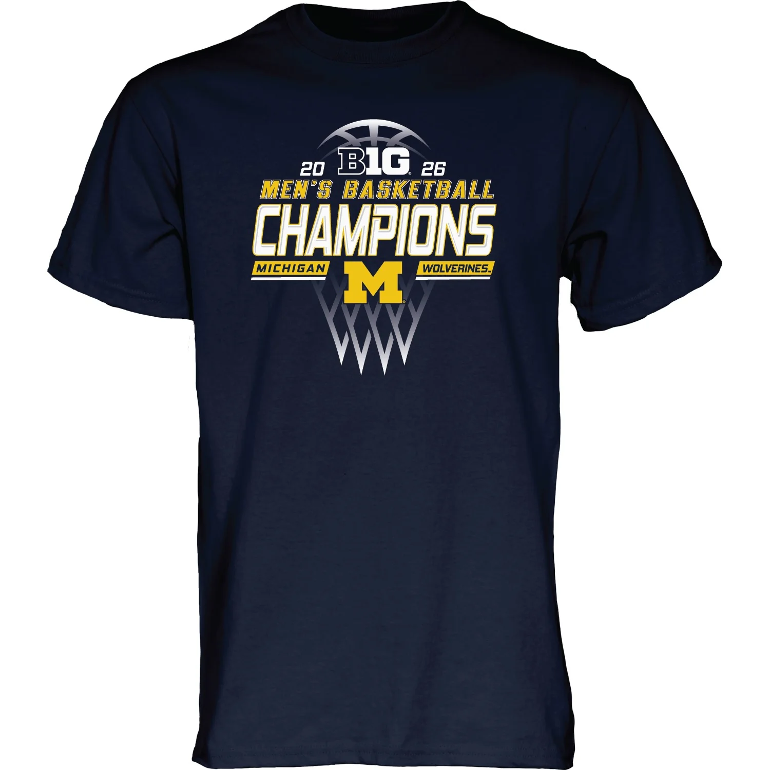 Michigan Wolverines Big Ten Regular Season Champions Locker Room T-Shirt