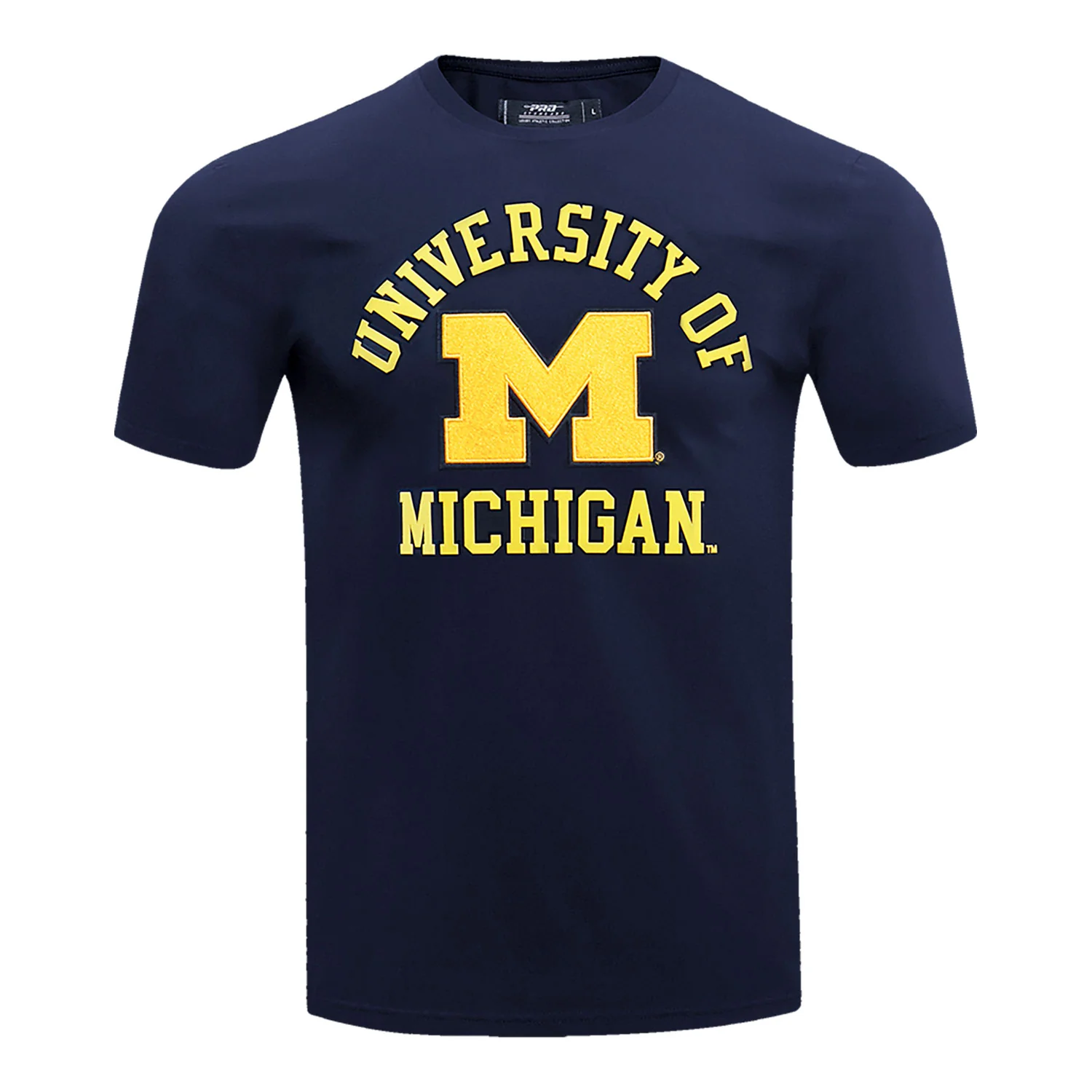 Michigan Wolverines Classic Stacked Logo SJ Tee - Image 3