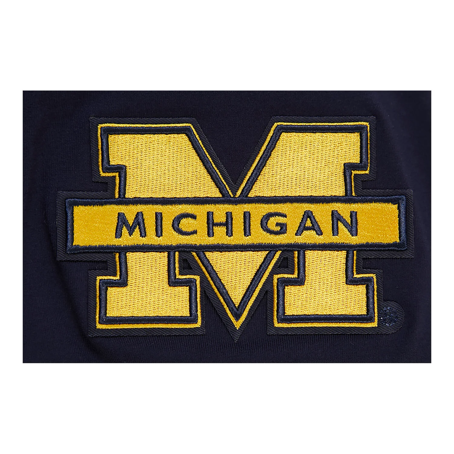 Michigan Wolverines Classic Stacked Logo SJ Tee - Image 7