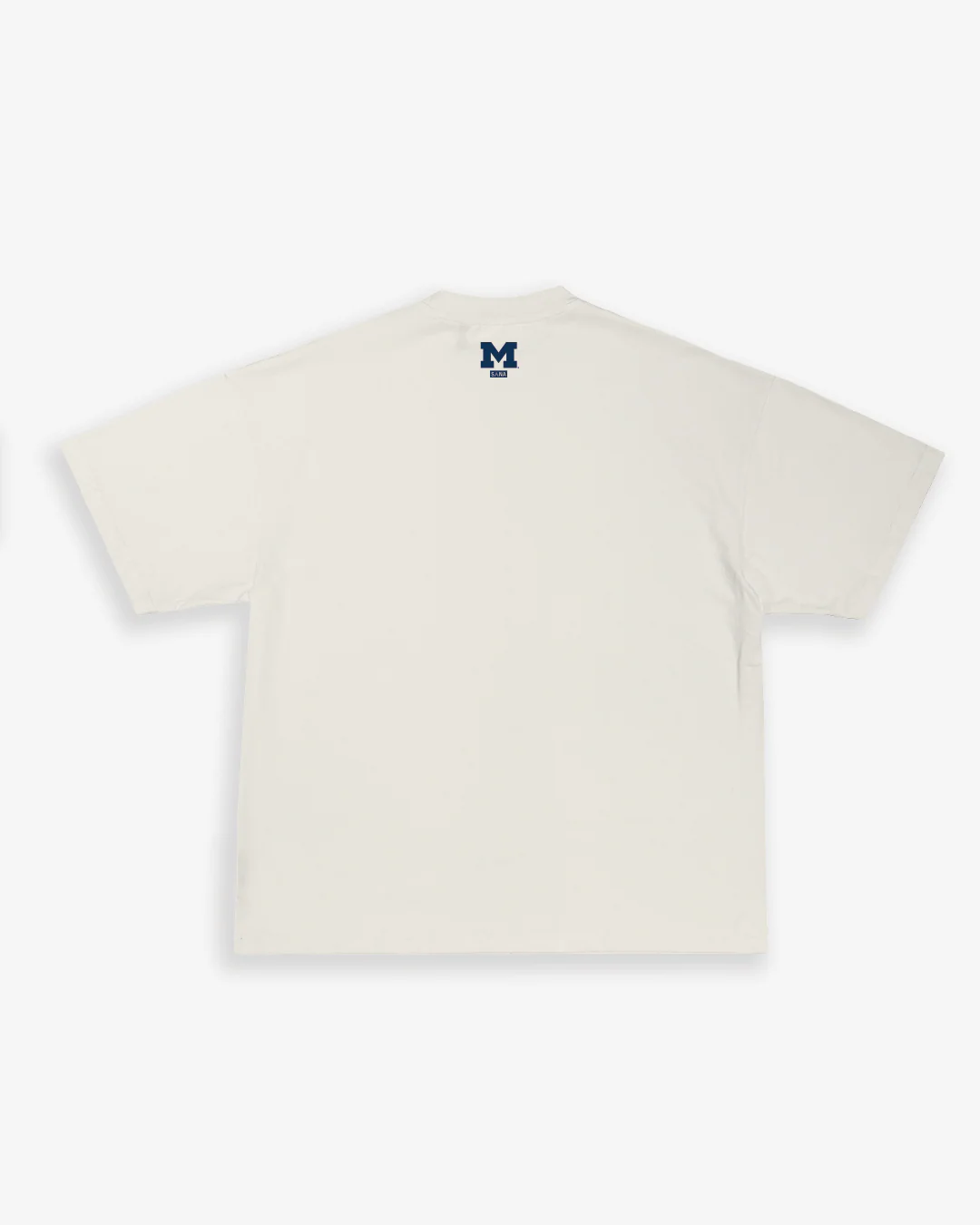 Michigan Wolverines Men's Basketball National Champions Cream Ring T-Shirt - Image 2