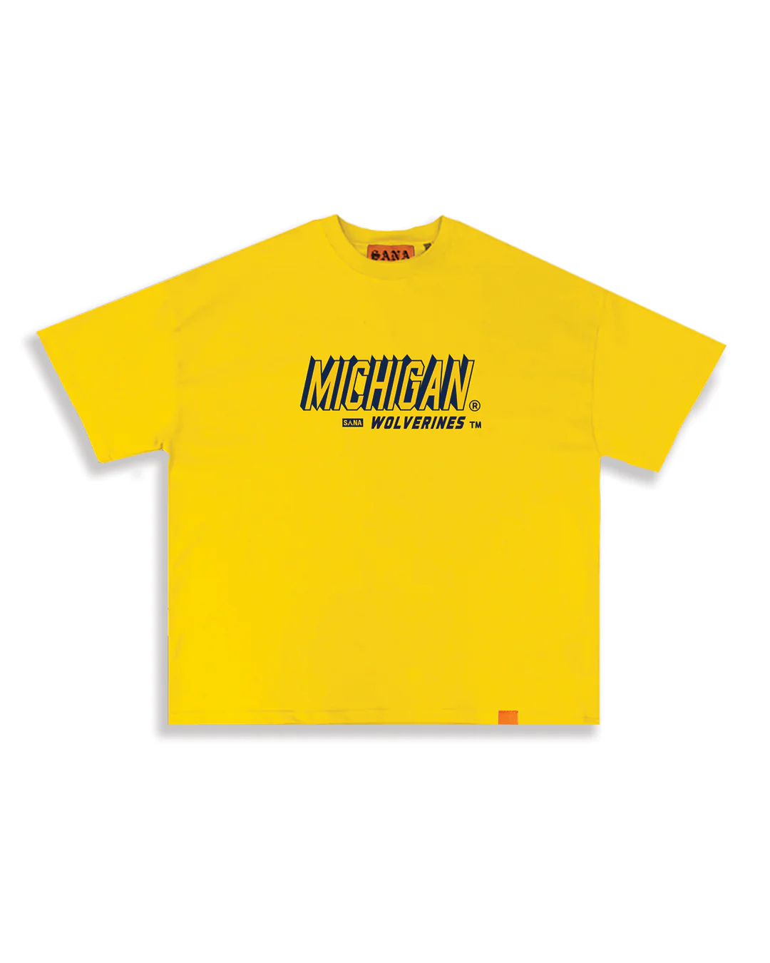 Michigan Wolverines Men's Basketball National Champions Yellow "Go Blue" T-Shirt