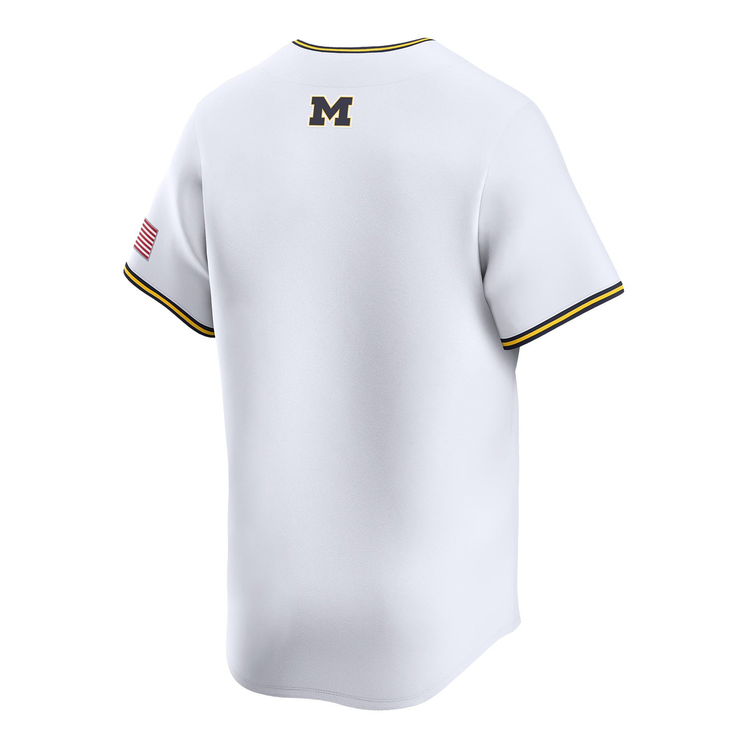 Michigan Wolverines Nike Script Baseball Jersey - Image 2