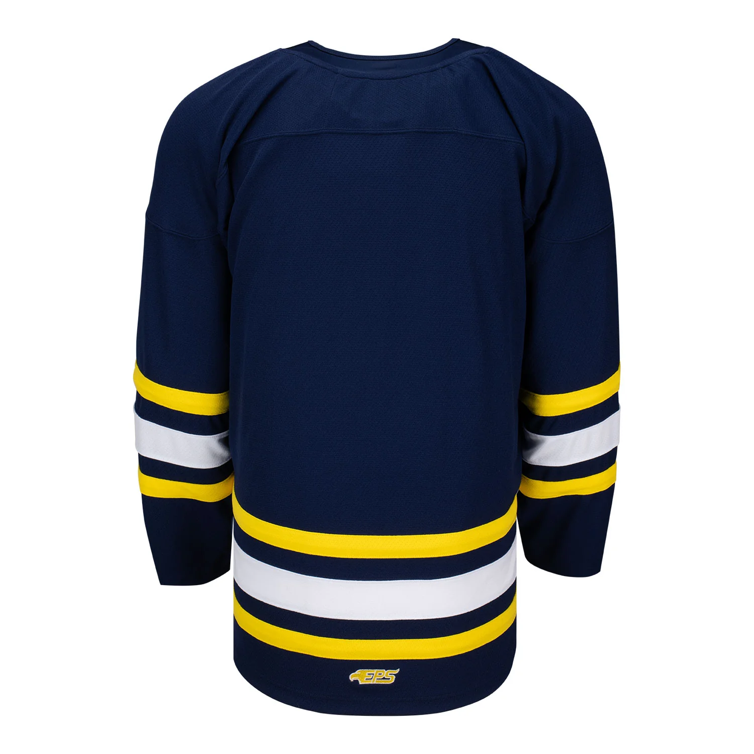 Michigan Wolverines Exclusive Pro Sports Men's Replica Blue Hockey Jersey - Image 2