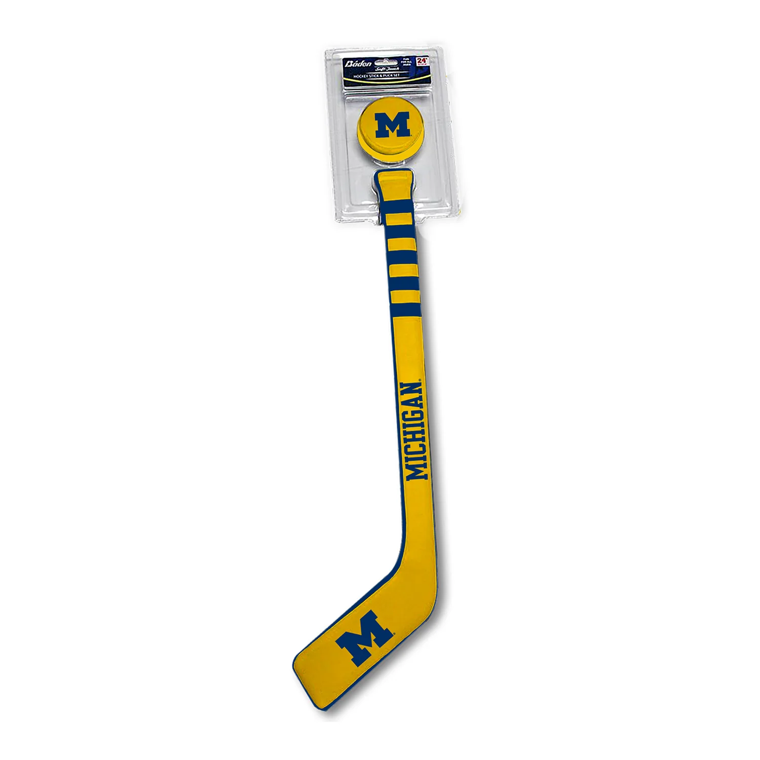 Michigan Wolverines Baden Hockey Mini stick and Puck Set