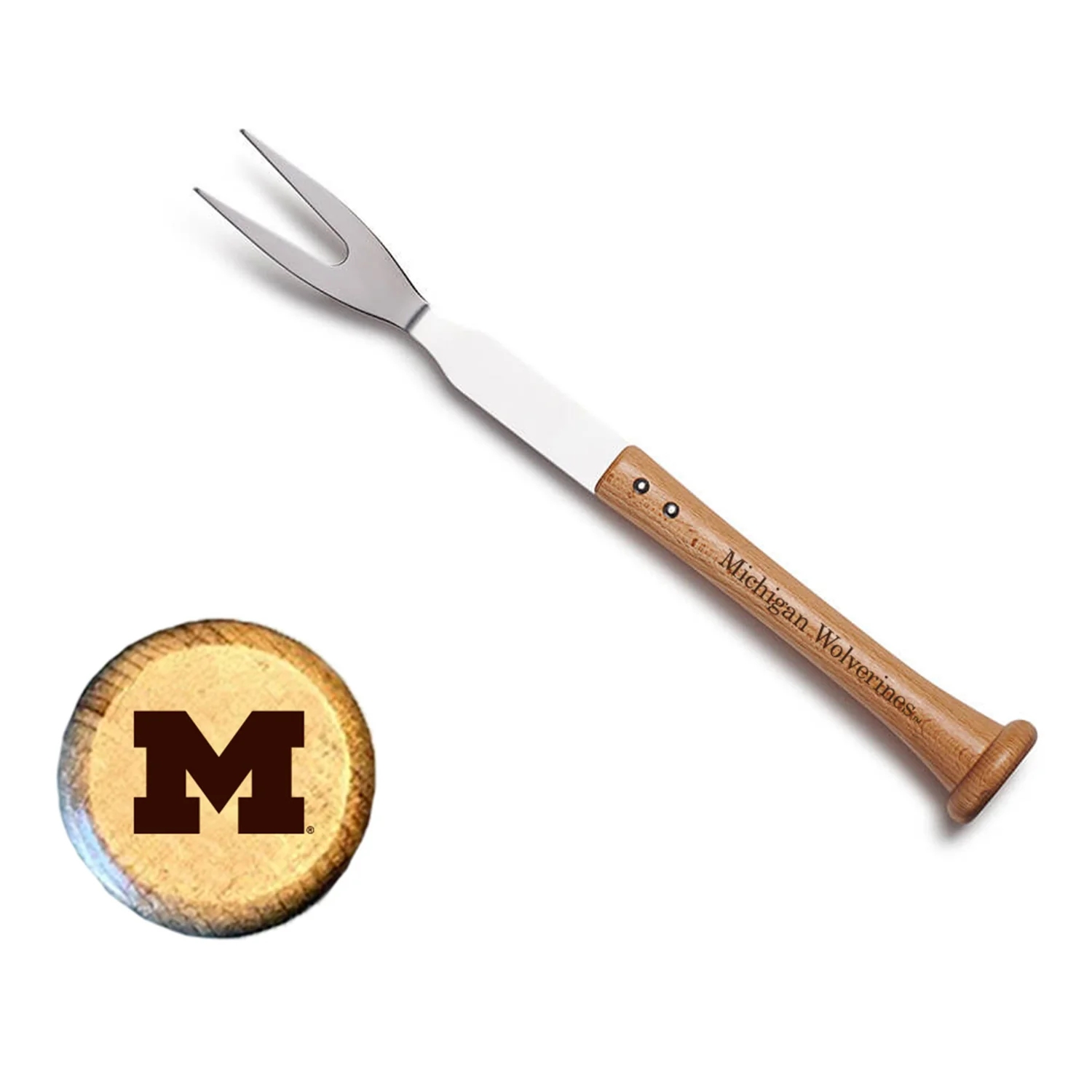 Michigan Wolverines Forkball Barbecue Fork